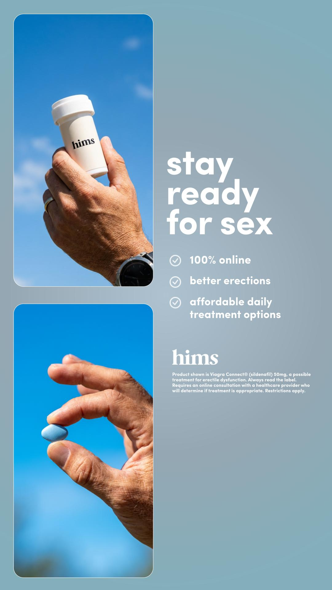 hims Facebook ad