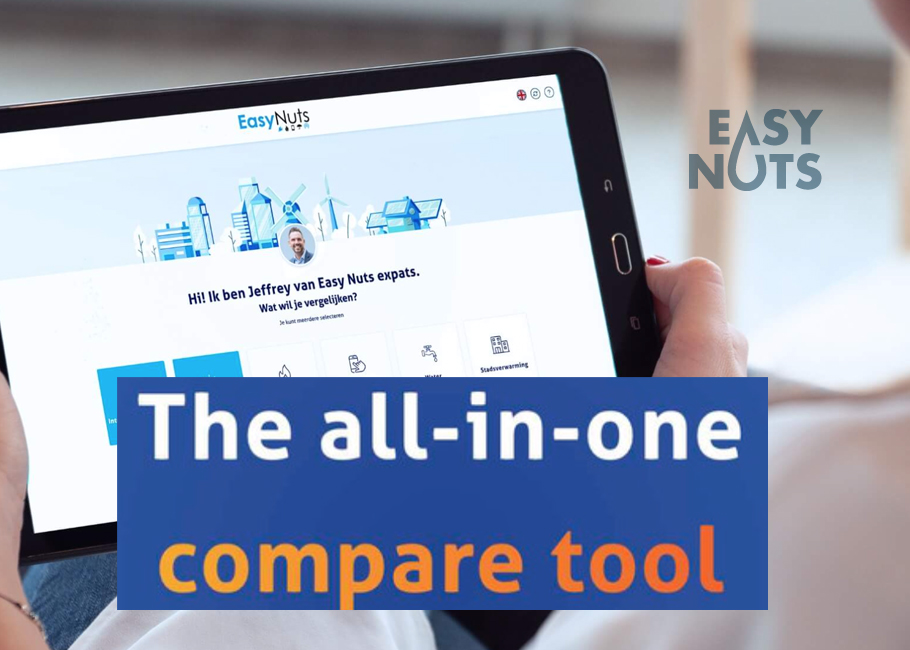 Easynuts Facebook ad: Everything arranged within 24 hours. Start comparing