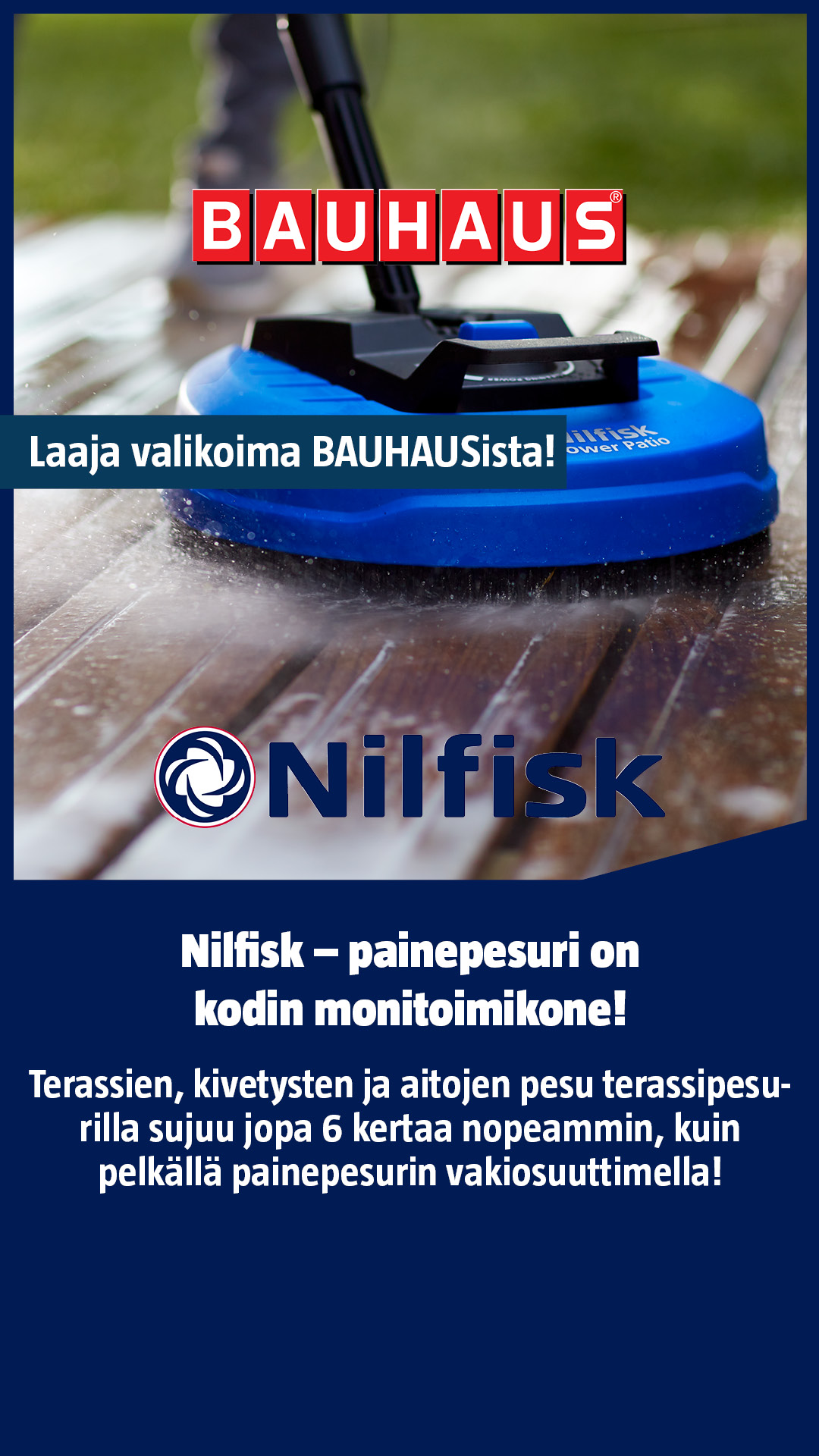 BAUHAUS Suomi Facebook ad