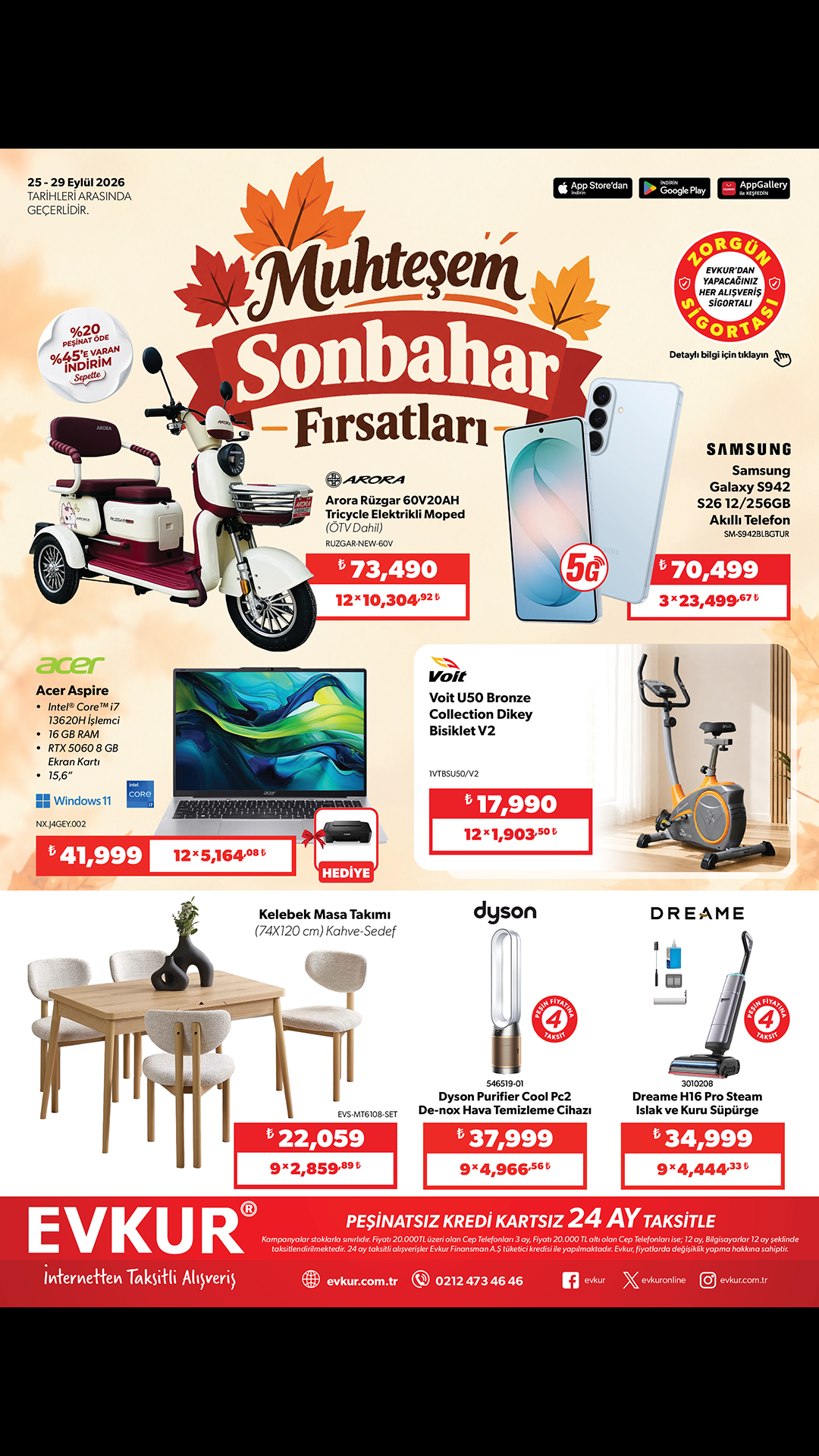 EVKUR Facebook ad from Sep 25, 2026