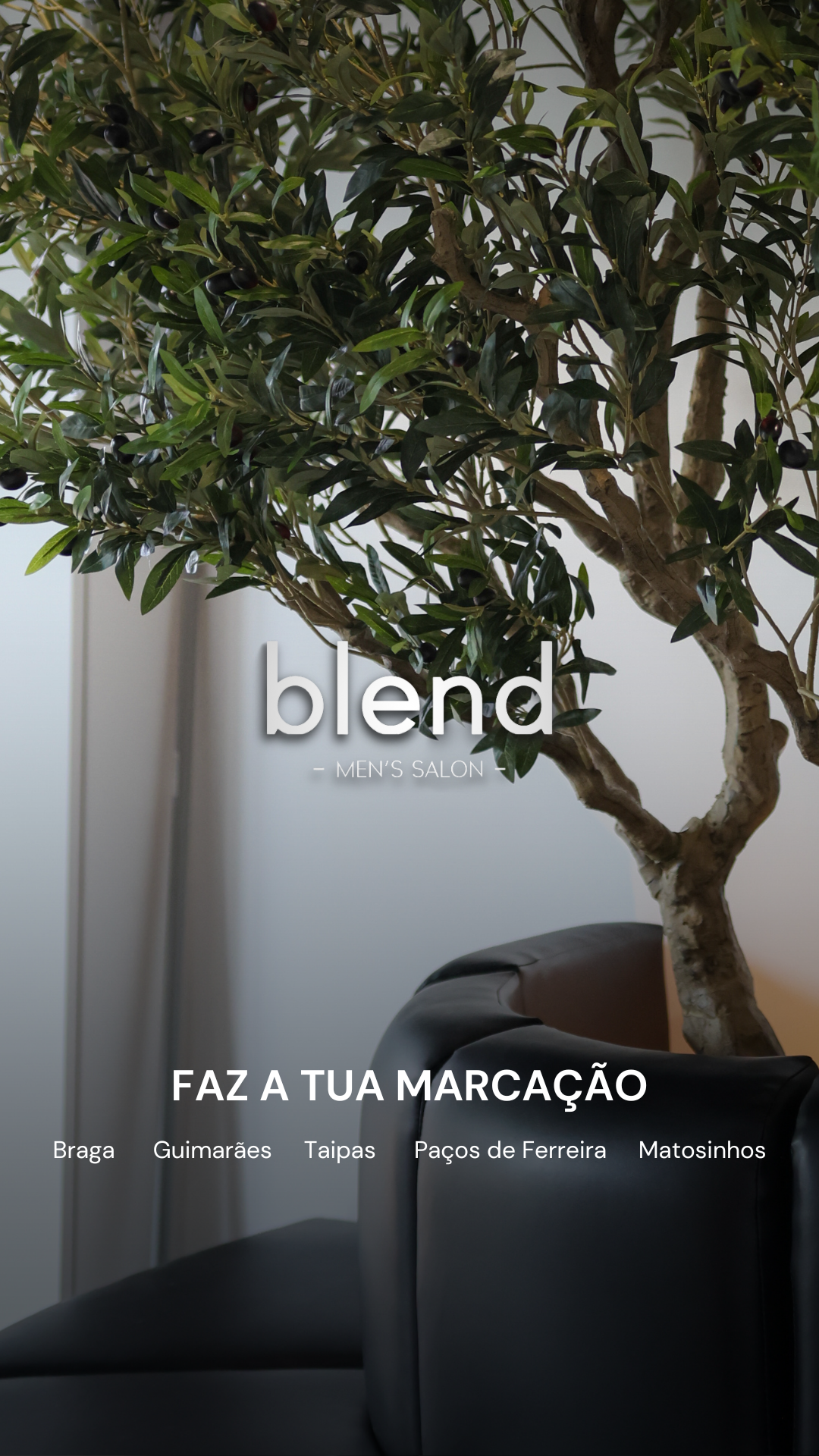 Blend Men's Salon Facebook ad