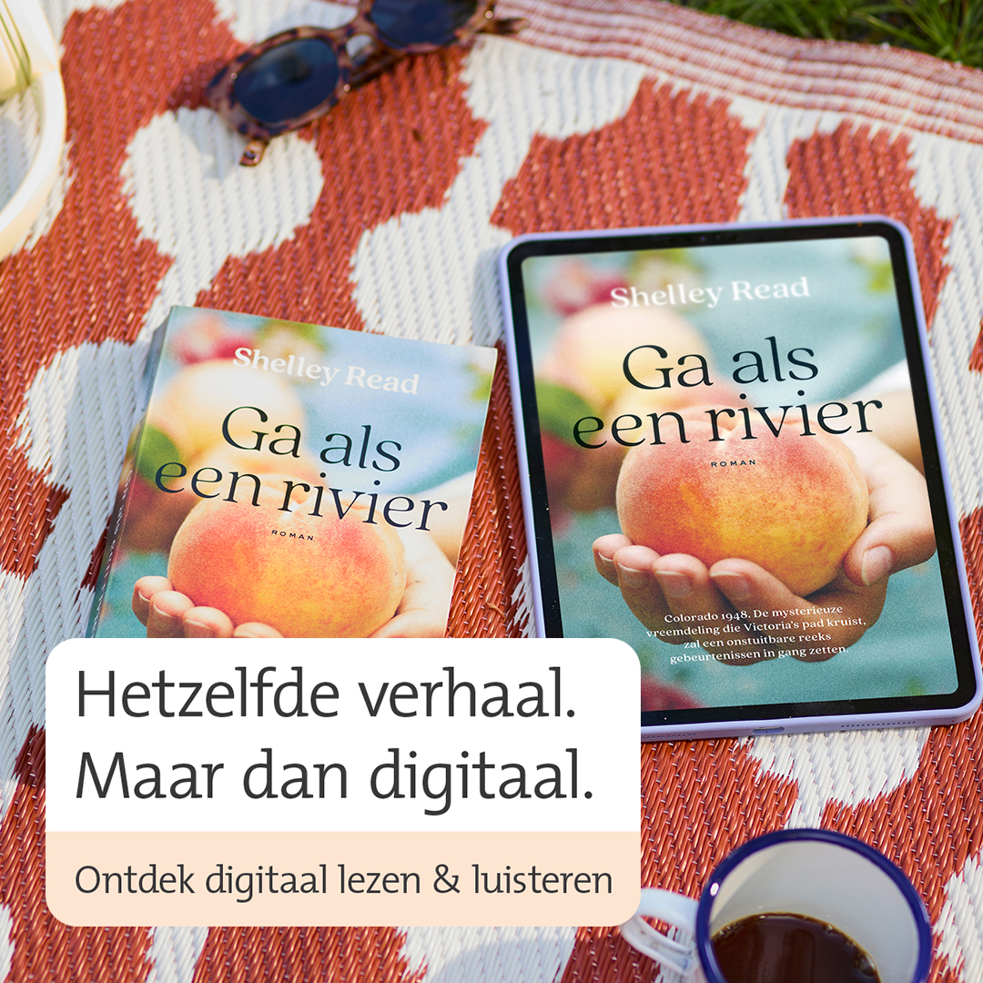 Online Bibliotheek Facebook ad: Digitaal lezen en luisteren