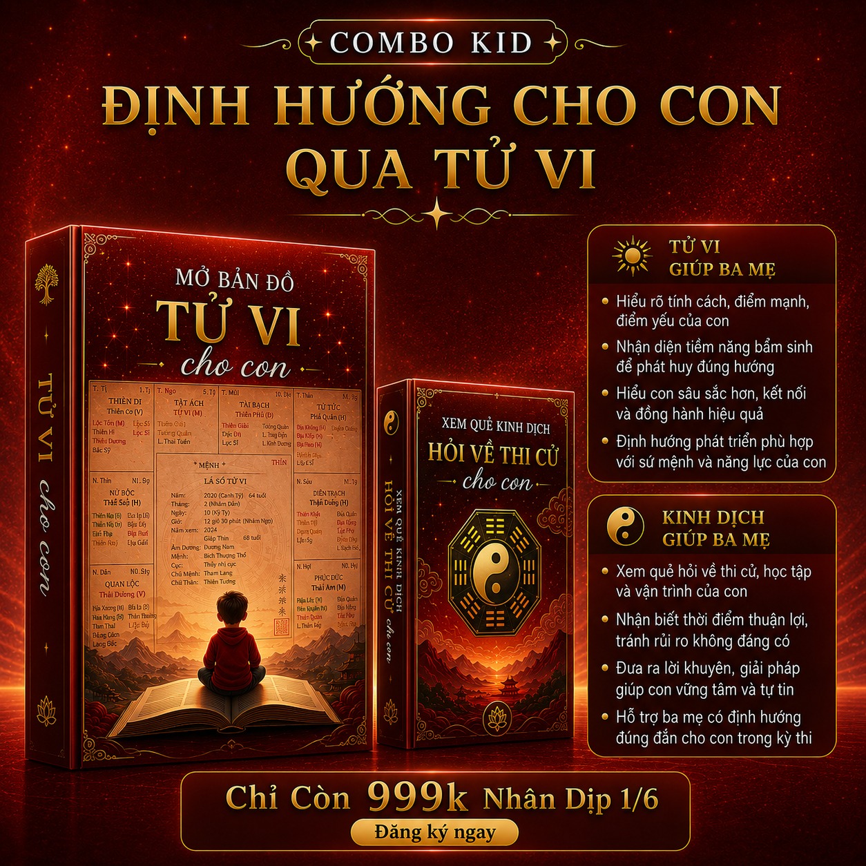 Hành Trình Số Mệnh Facebook ad: PRE - ORDER COMBO KID NHÂN DỊP QUỐC…