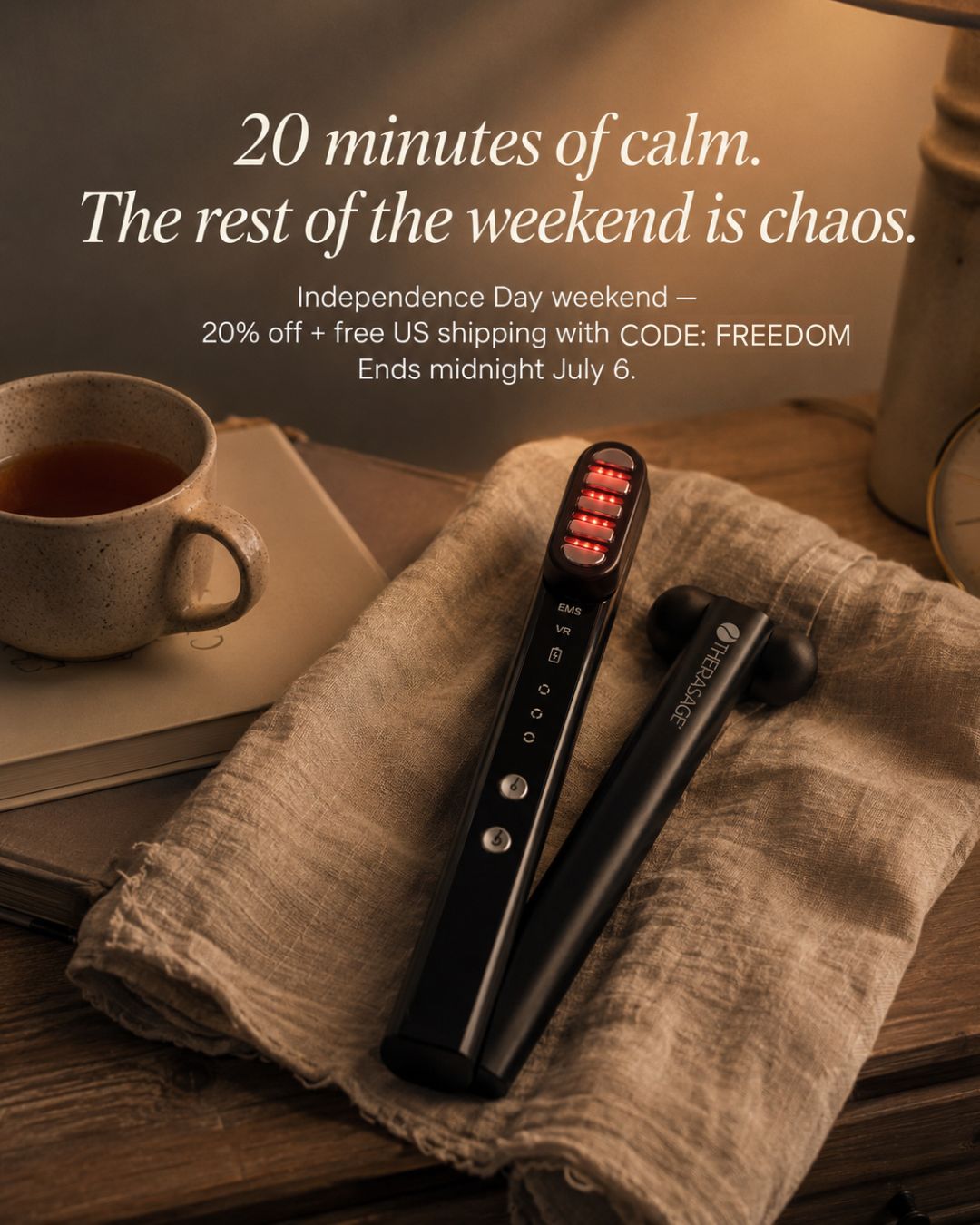 Therasage Facebook ad