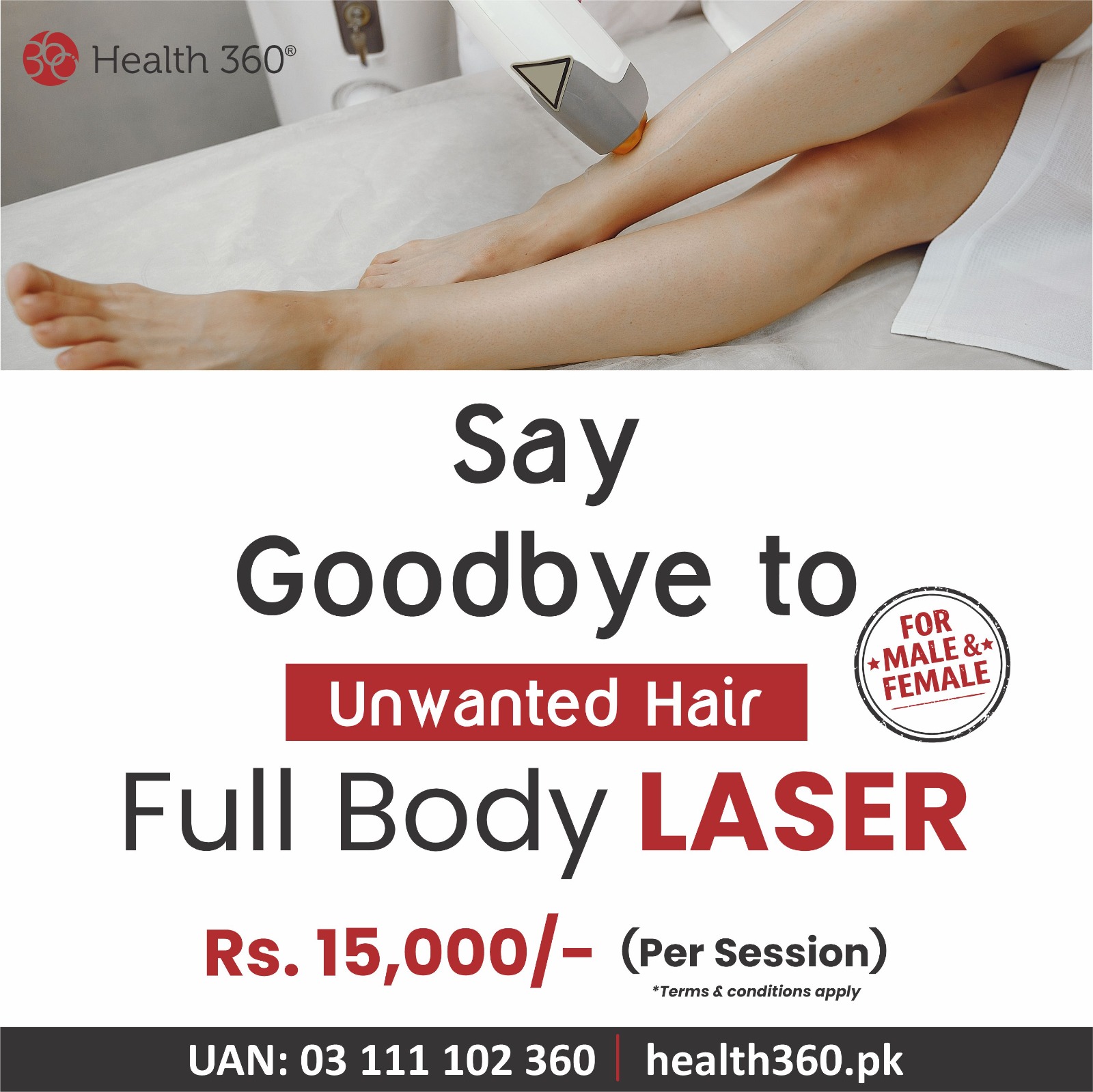 Health360 Aesthetic Physio Wellness Clinic Facebook ad