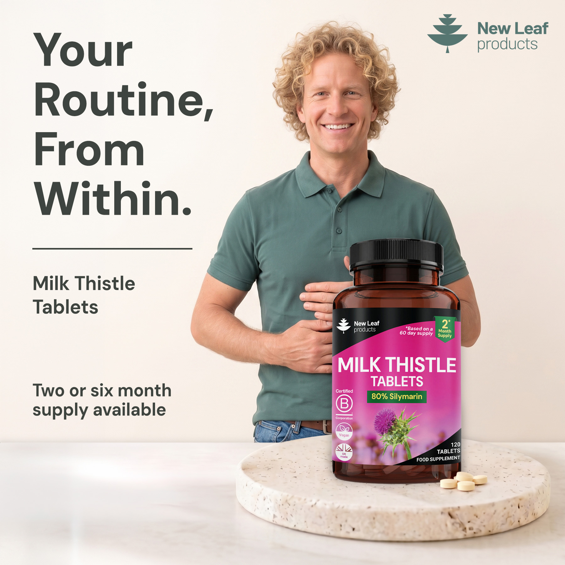 New-Leaf-Products.com Facebook ad