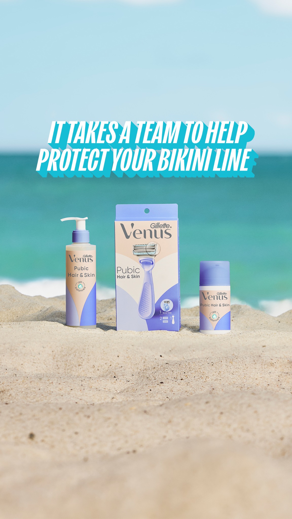 Gillette Venus Facebook ad