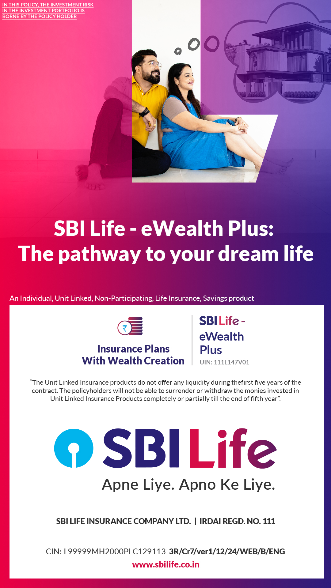 SBI Life Insurance Facebook ad