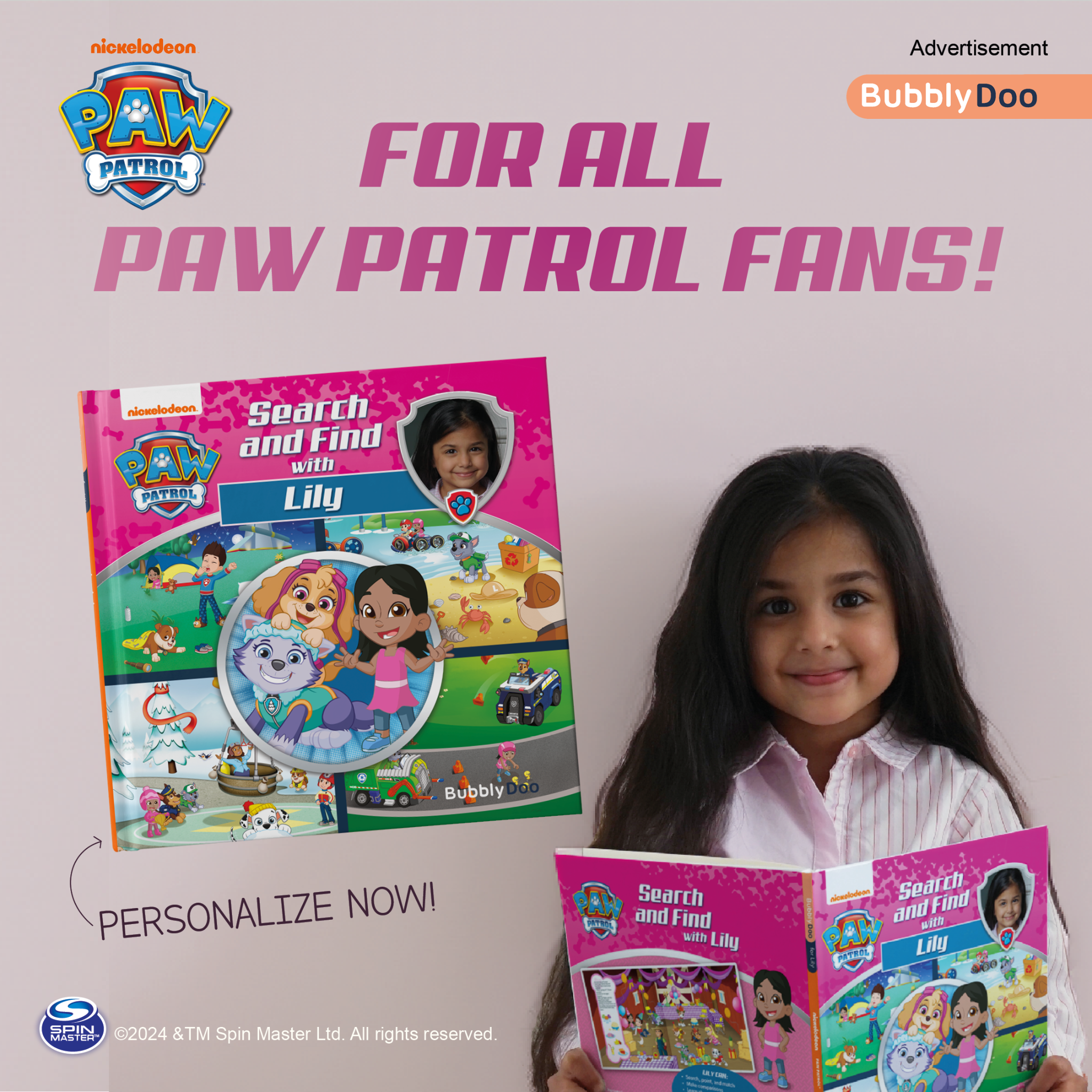 BubblyDoo Books Facebook ad