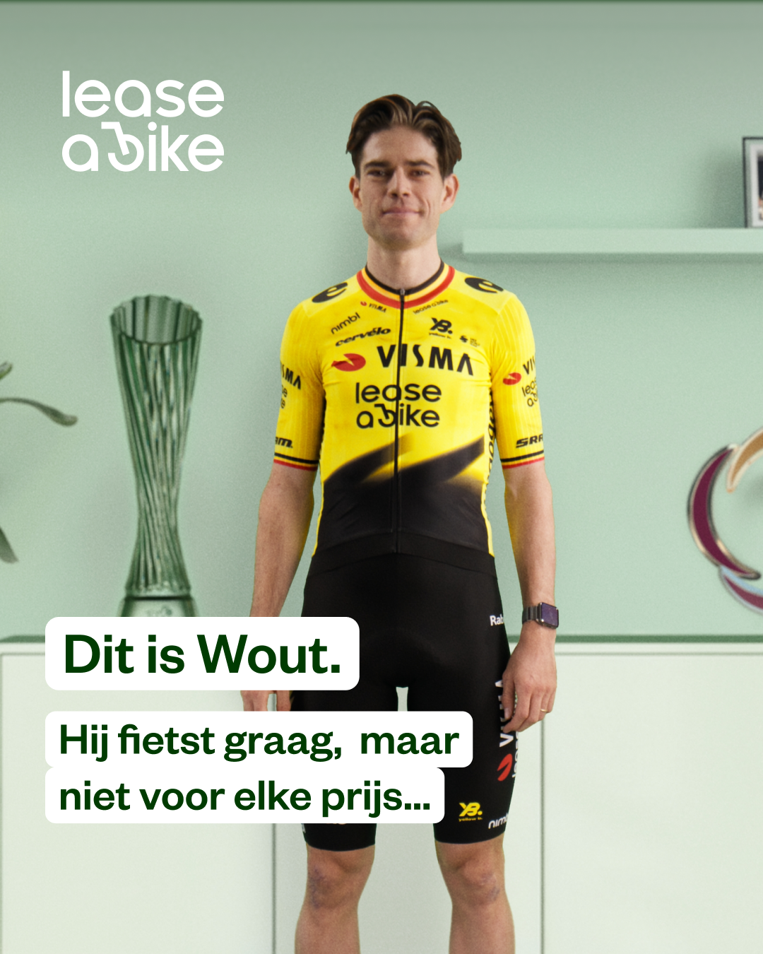 Lease a Bike Belgium Facebook ad