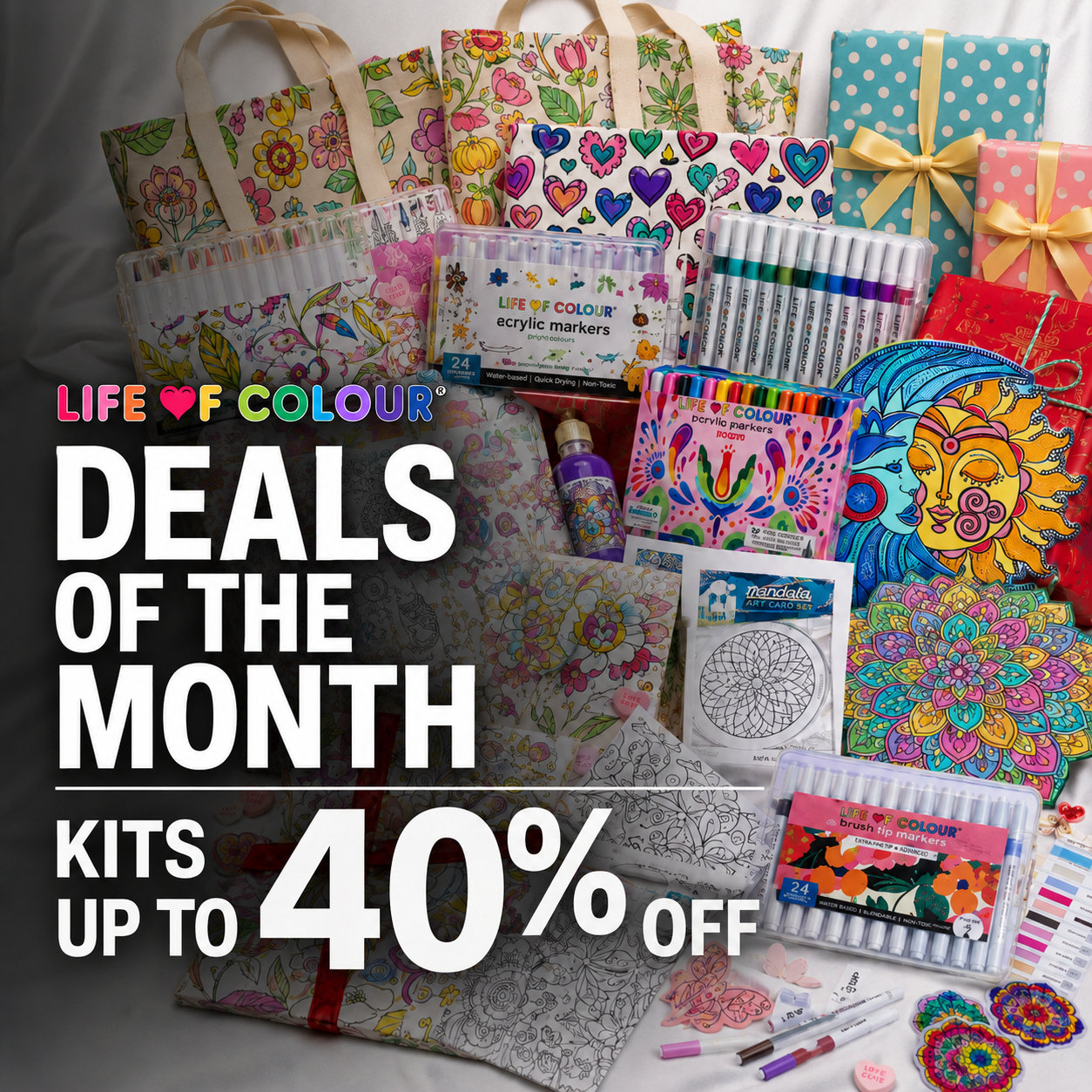 Life of Colour Facebook ad