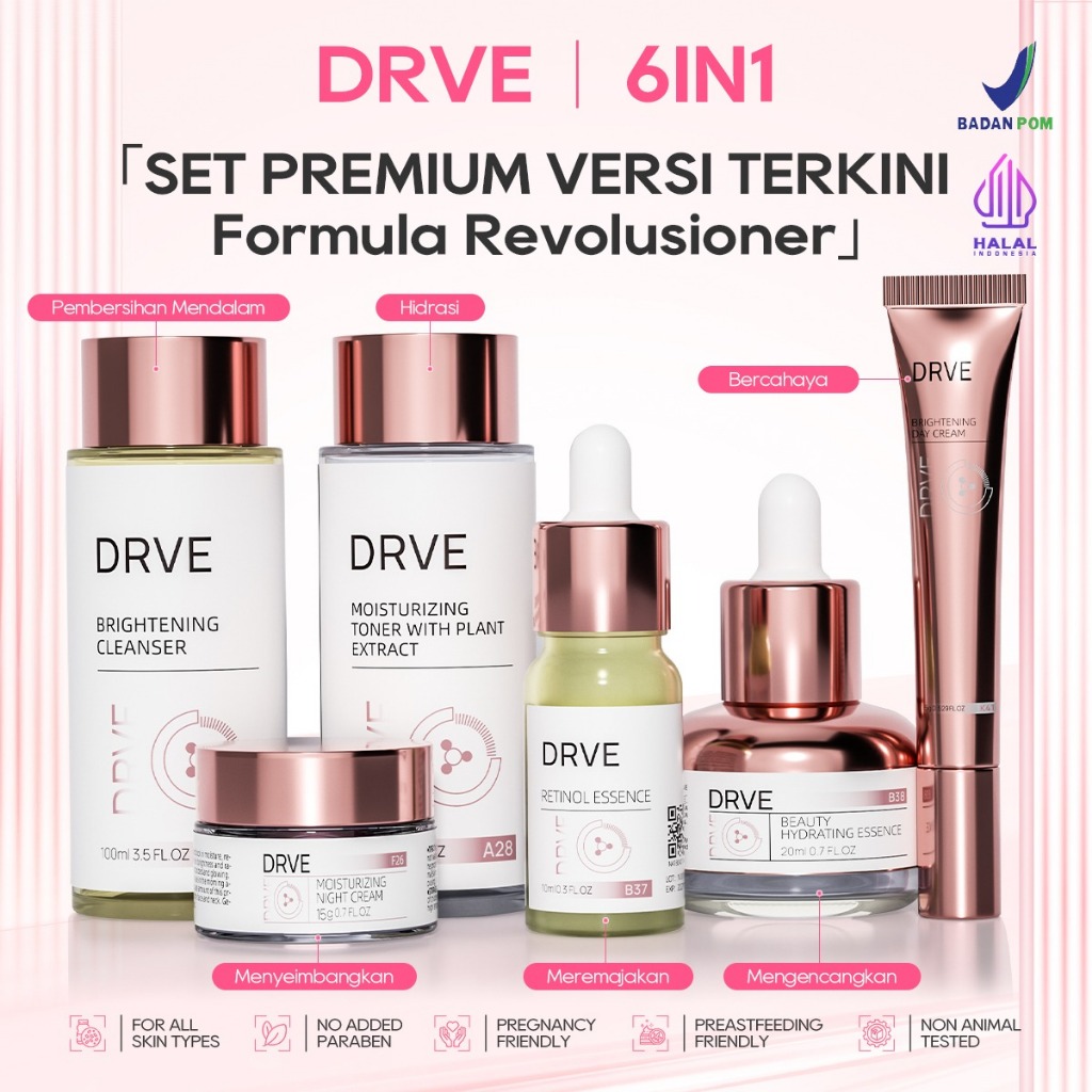 CHALQnese Facebook ad: DRVE, Skincare yang Diformulasikan dengan Sains untuk Hasil…