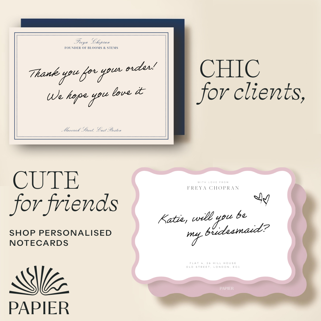 Papier Facebook ad