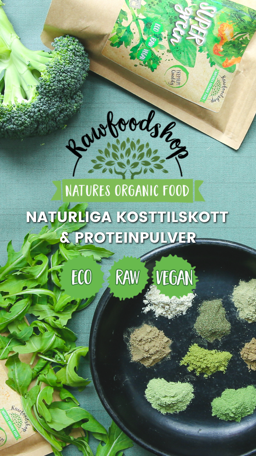 Rawfoodshop.se Facebook ad