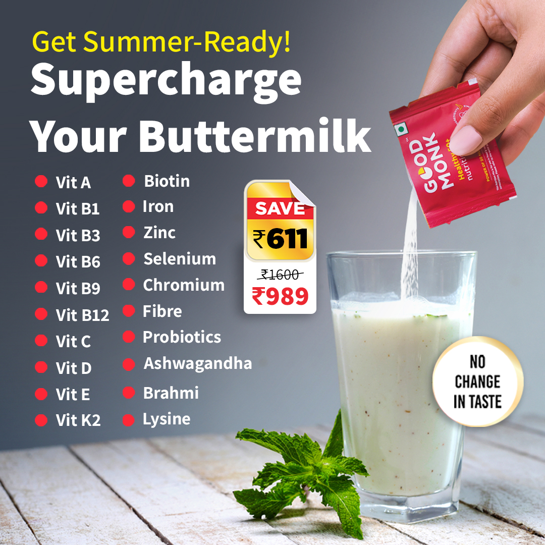 Good Monk Nutrition Facebook ad