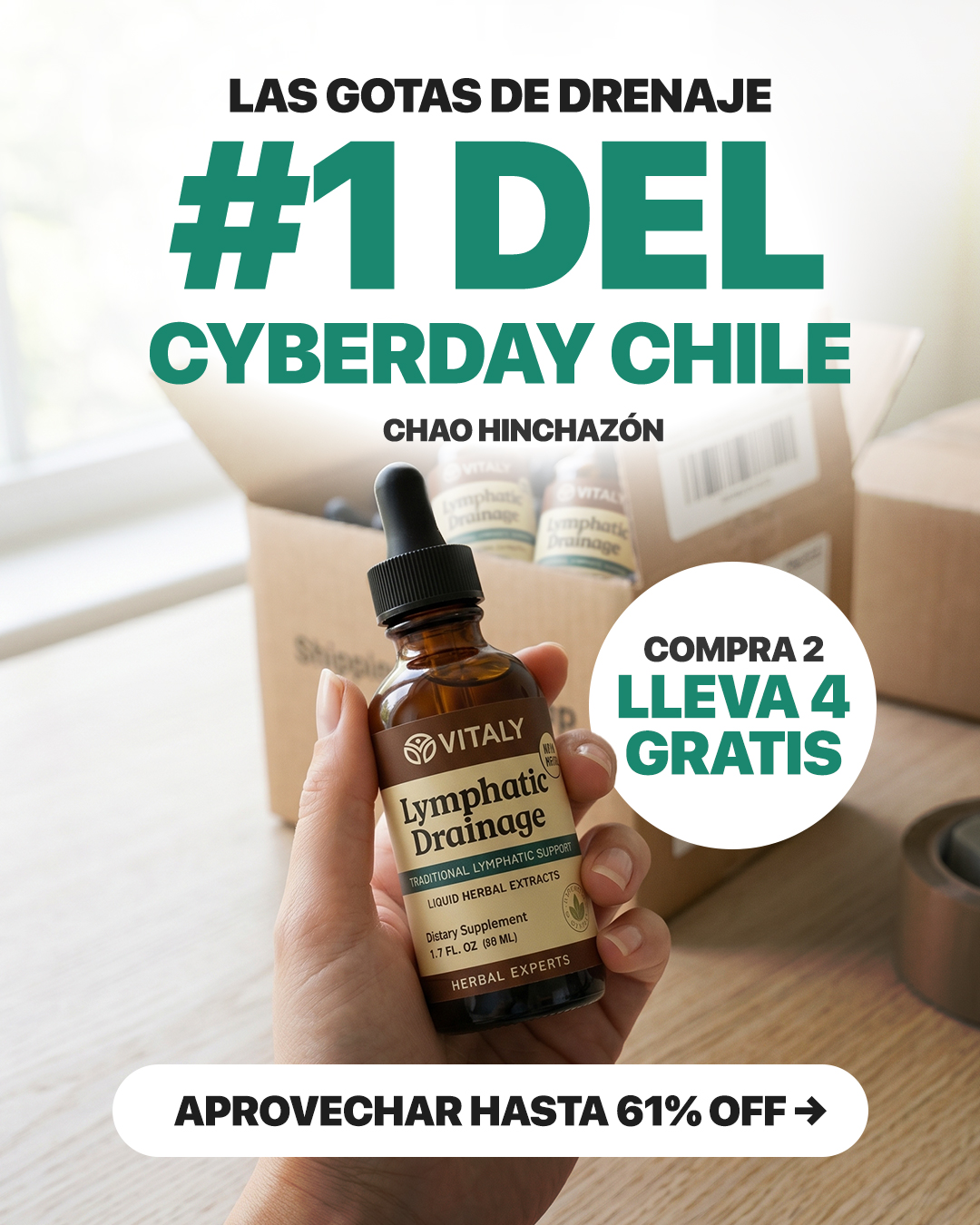 Vitaly Facebook ad: Obtén el tuyo ahora