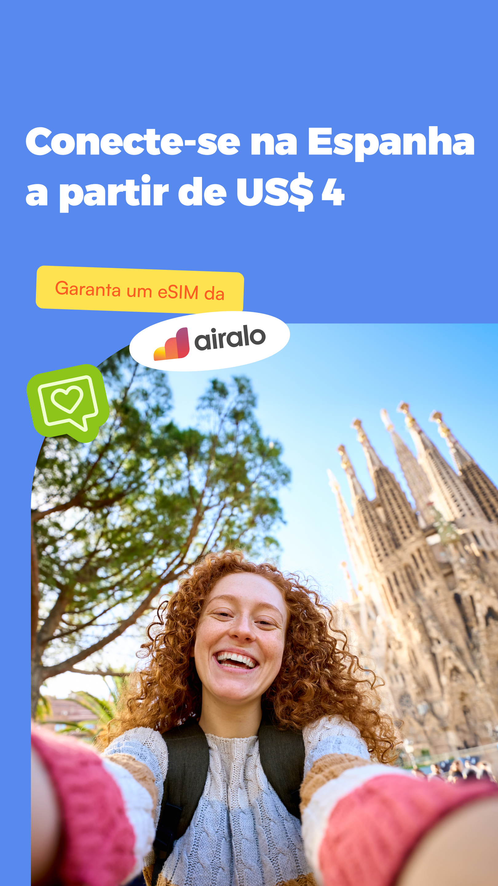 Airalo Global eSIM Store Facebook ad