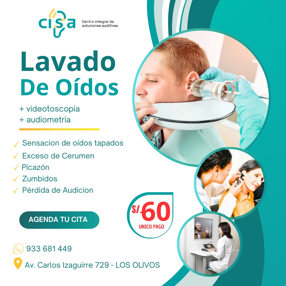 Audífonos Medicados - CISA Facebook ad: Solicita información