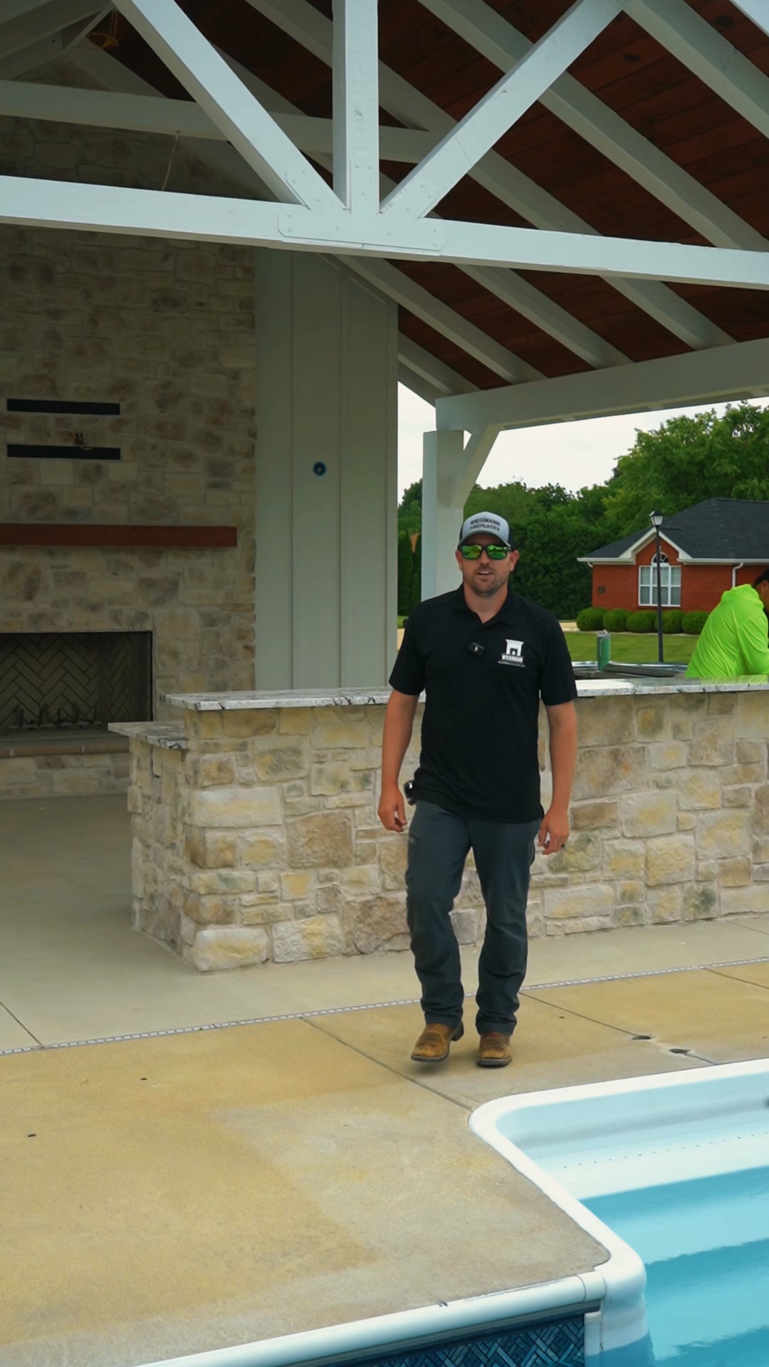 Wiegmann Woodworking & Fireplaces, Inc. Facebook ad: Your Backyard, Reimagined