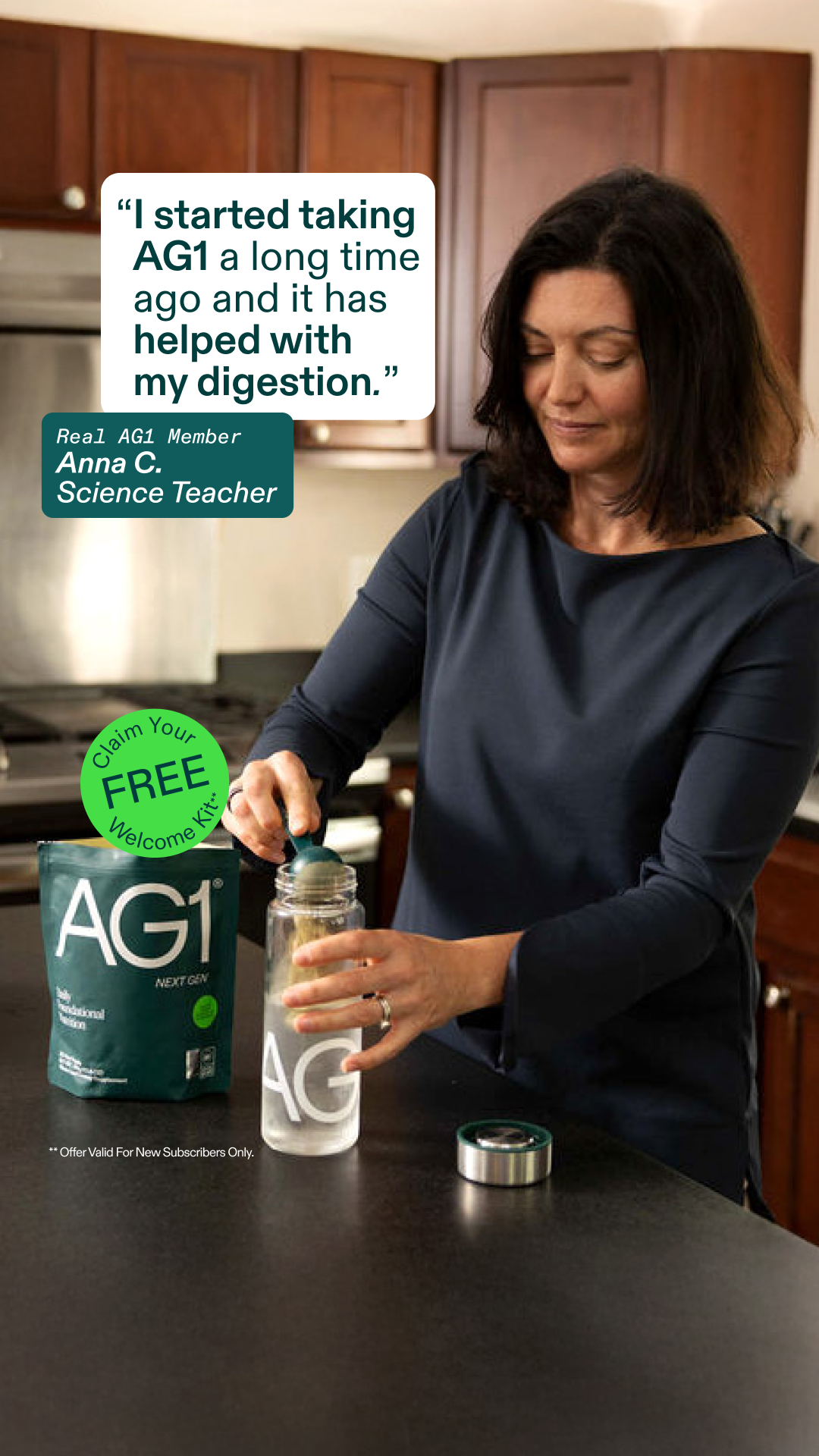 AG1 by Athletic Greens Facebook ad