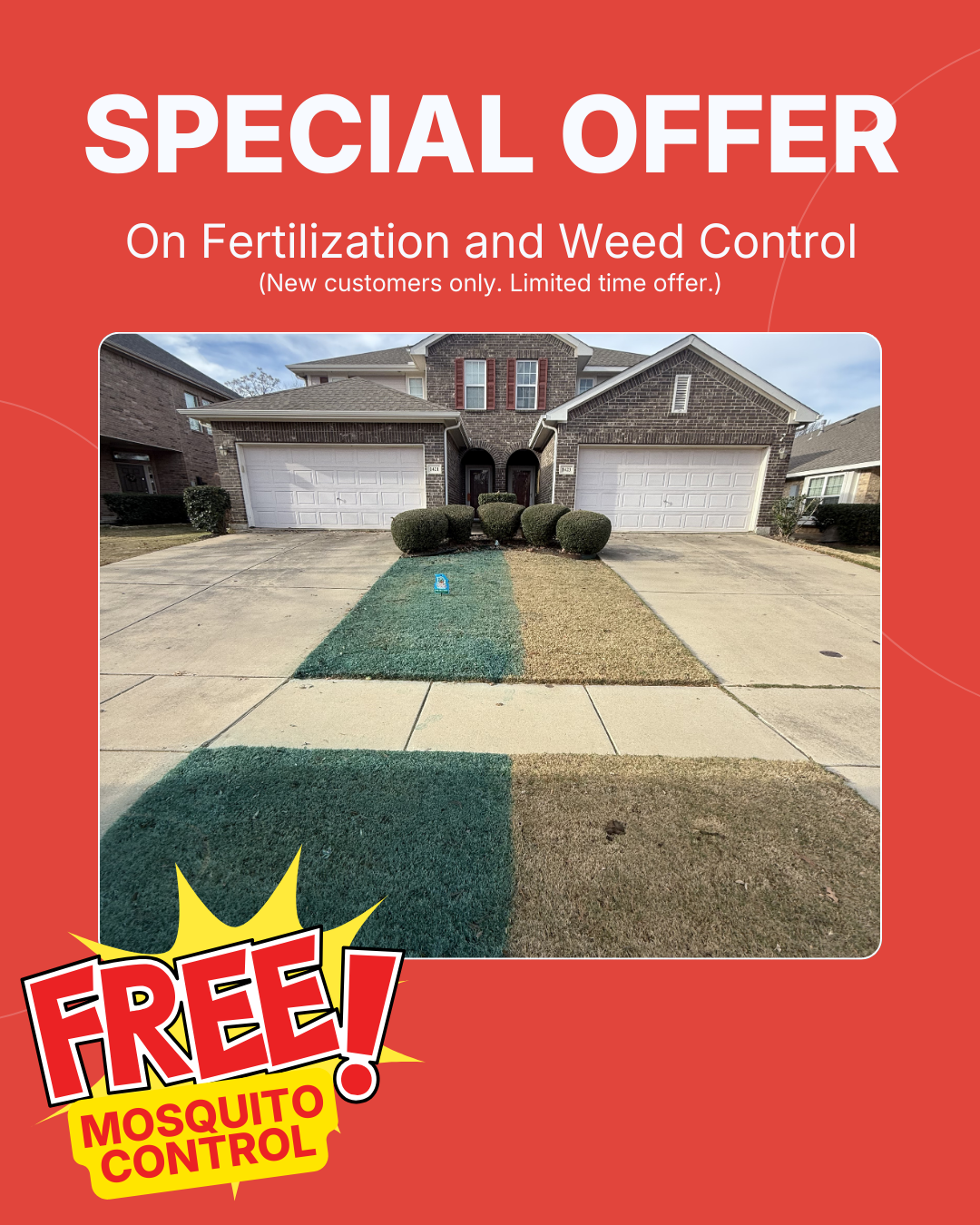 Vista Lawn and Pest Facebook ad from Feb 24, 2026