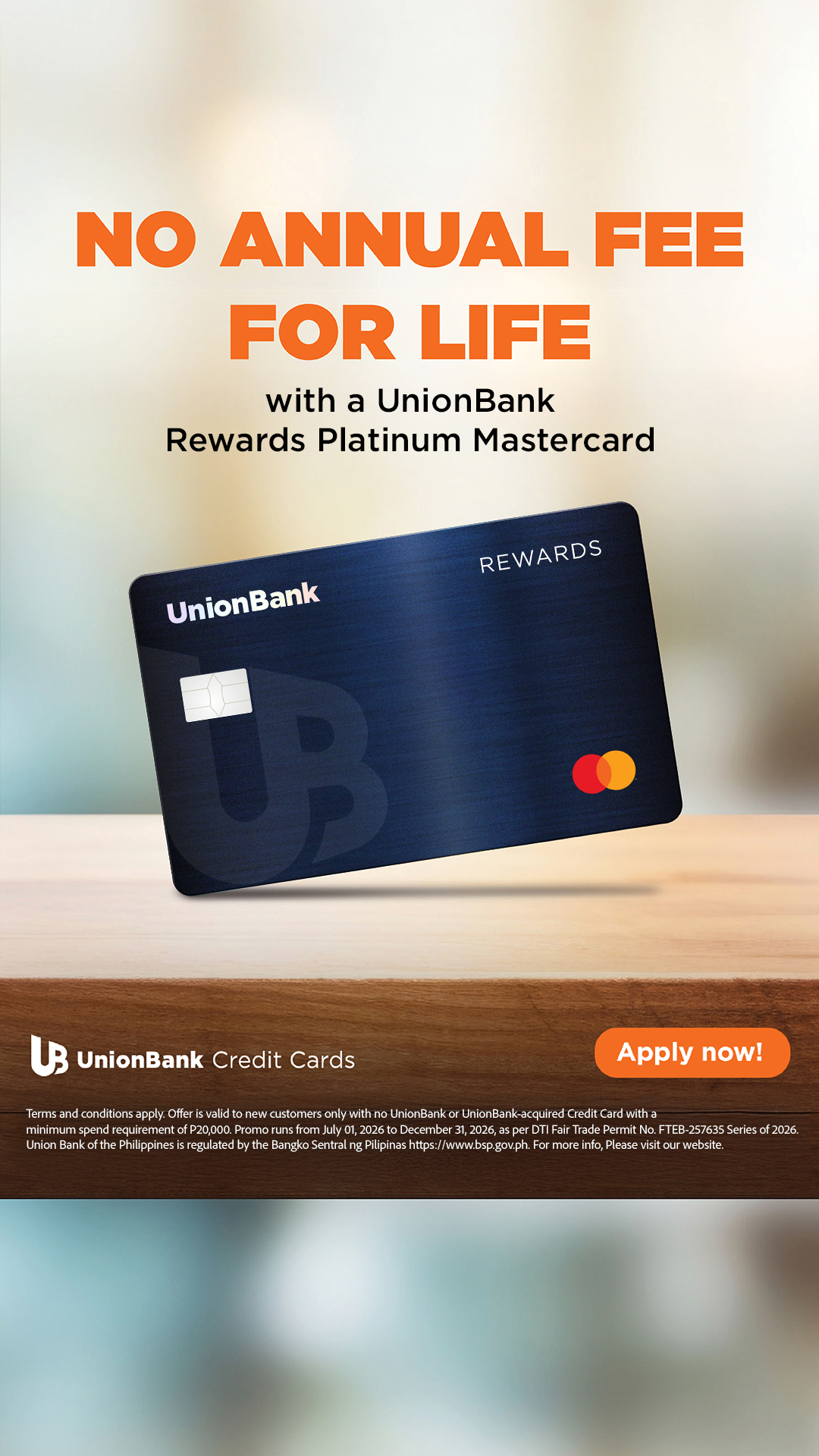 Union Bank of the Philippines Facebook ad