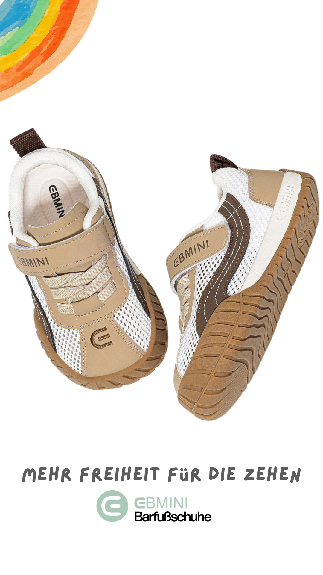 Ebmini - Kinder Barfußschuhe Facebook ad