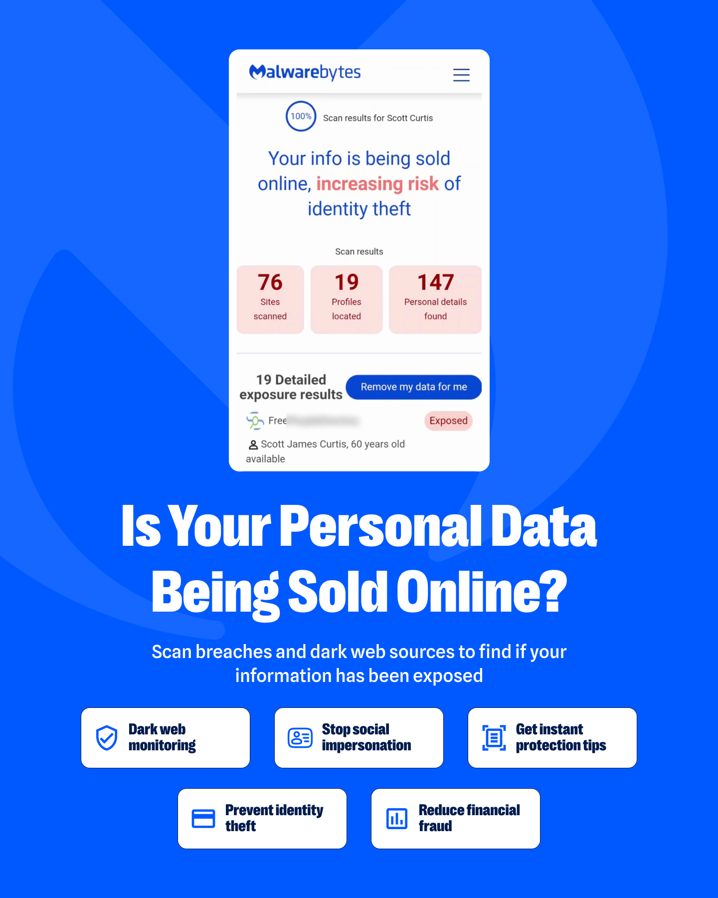 Malwarebytes Facebook ad