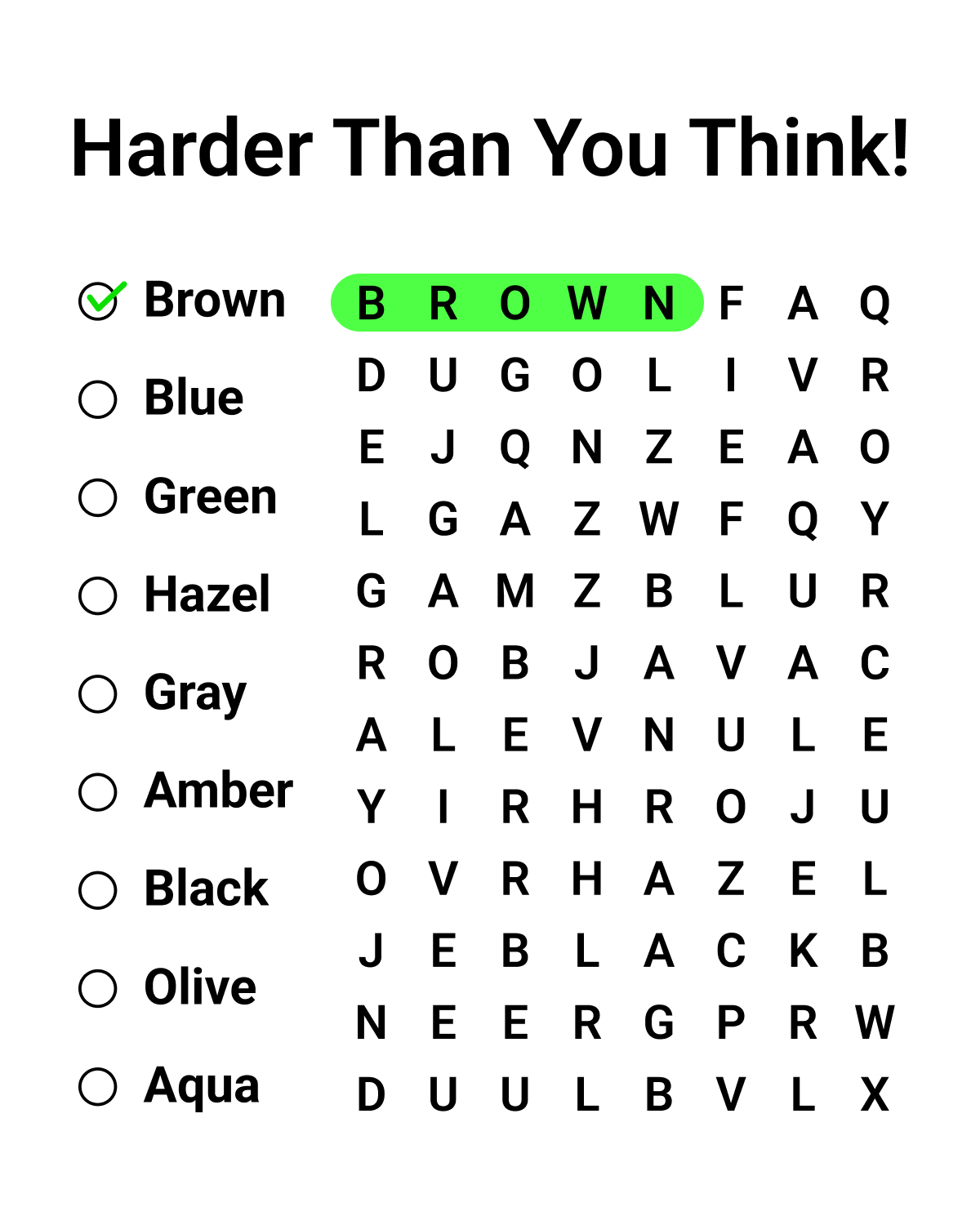 Word Search - PlaySimple Games Facebook ad: Test your mind, memory, and vocabulary!