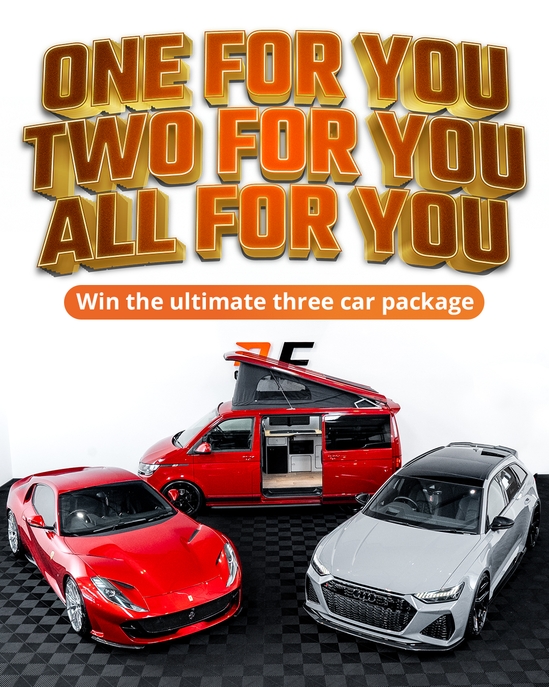 Dream Car Giveaways Facebook ad