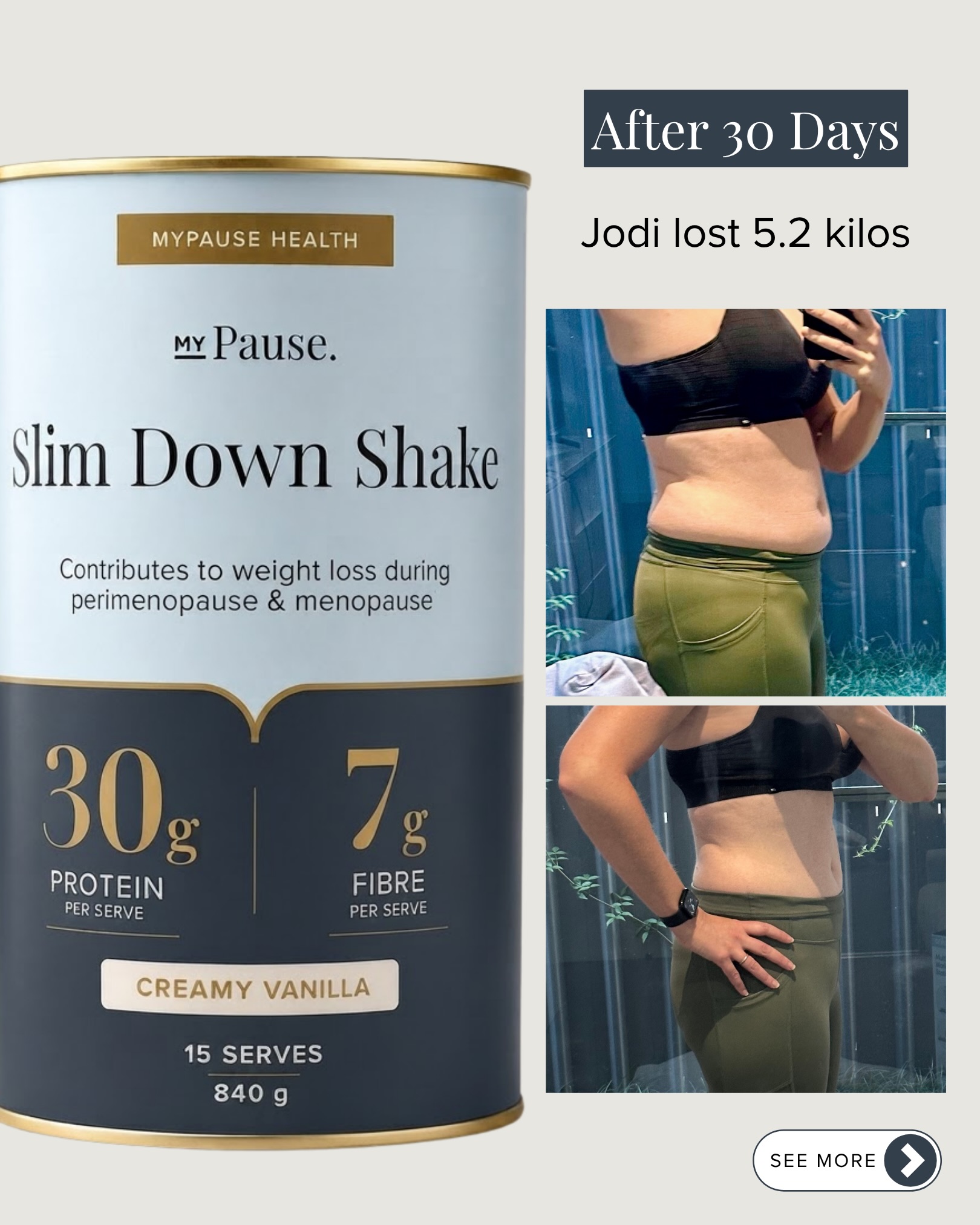 MyPause Health Facebook ad