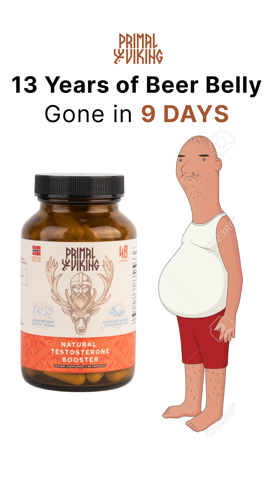 Primal Viking Facebook ad