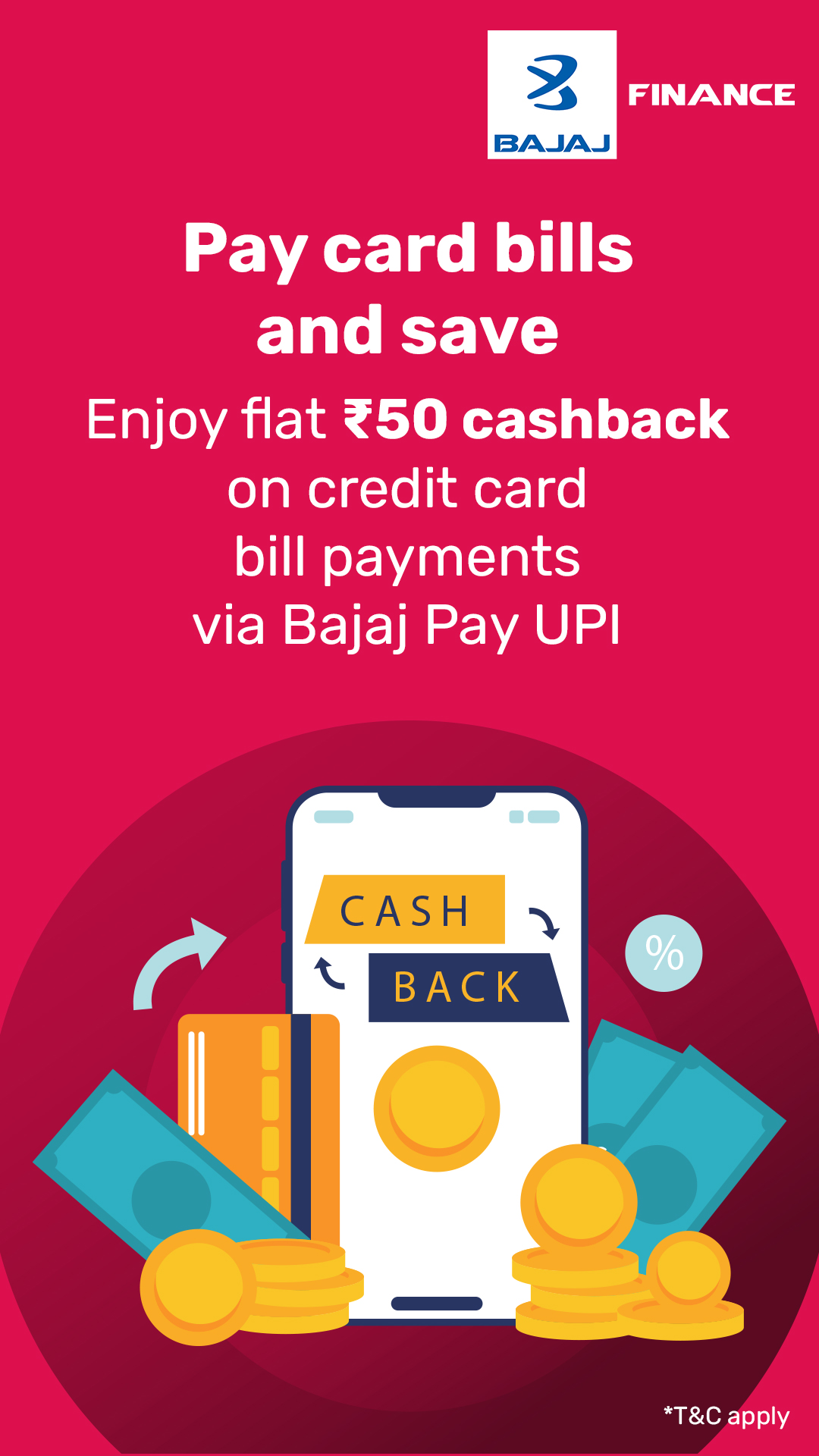 Bajaj Finserv Facebook ad