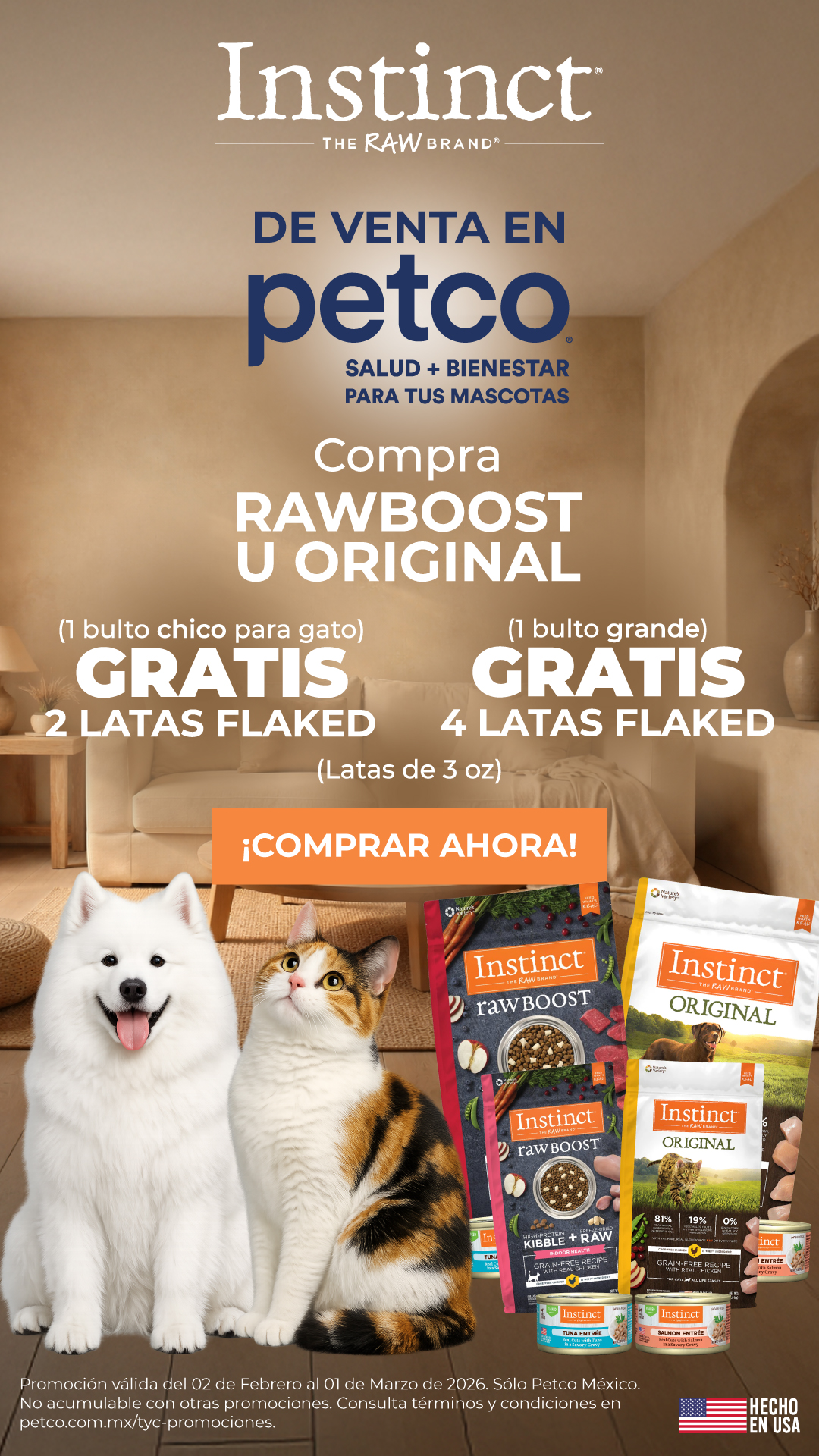 Instinct México Facebook ad