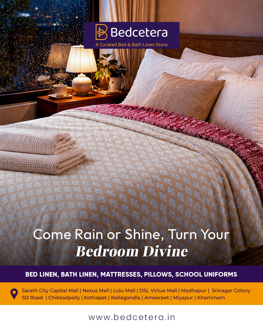 Bedcetera Facebook ad