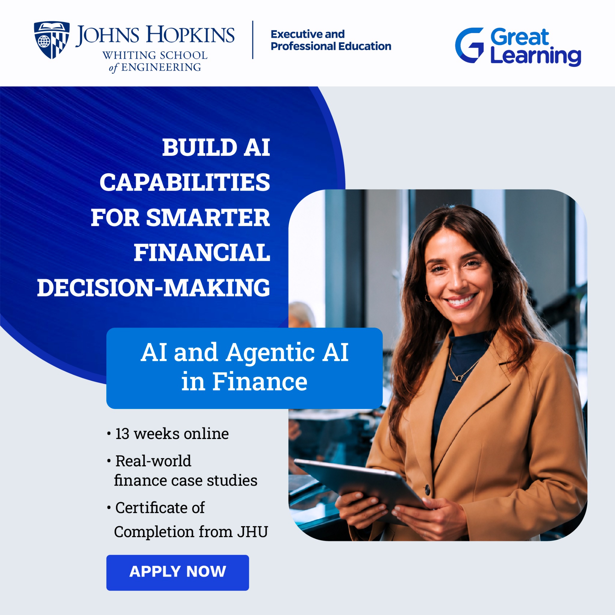 Great Learning Global Facebook ad
