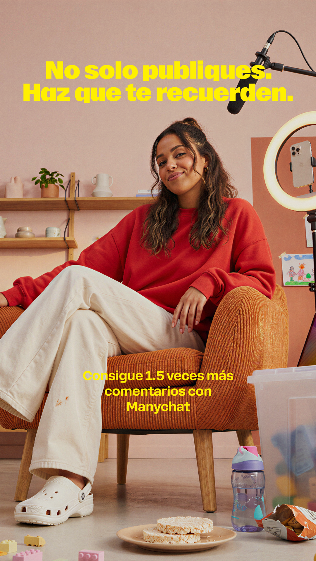 Manychat Facebook ad