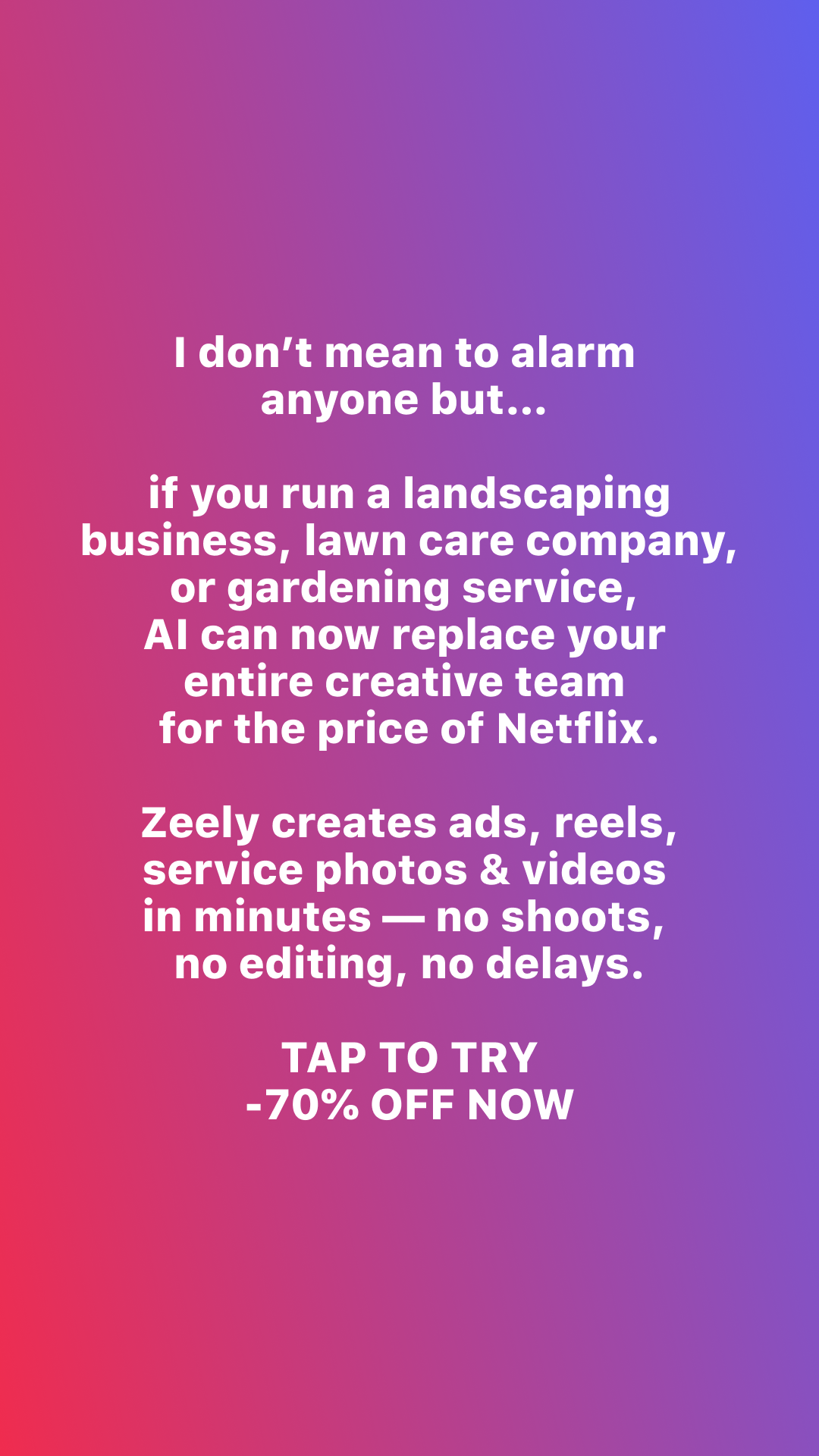 Zeely Facebook ad