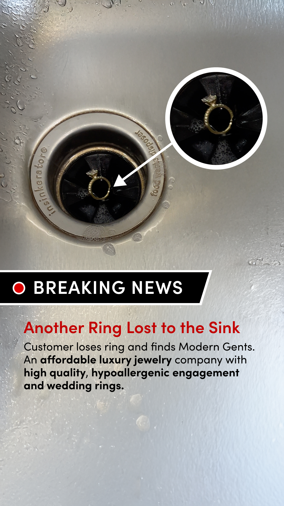 Cost Conscious Bridal Planning Facebook ad: Rings so real, they’ll fool jewelers