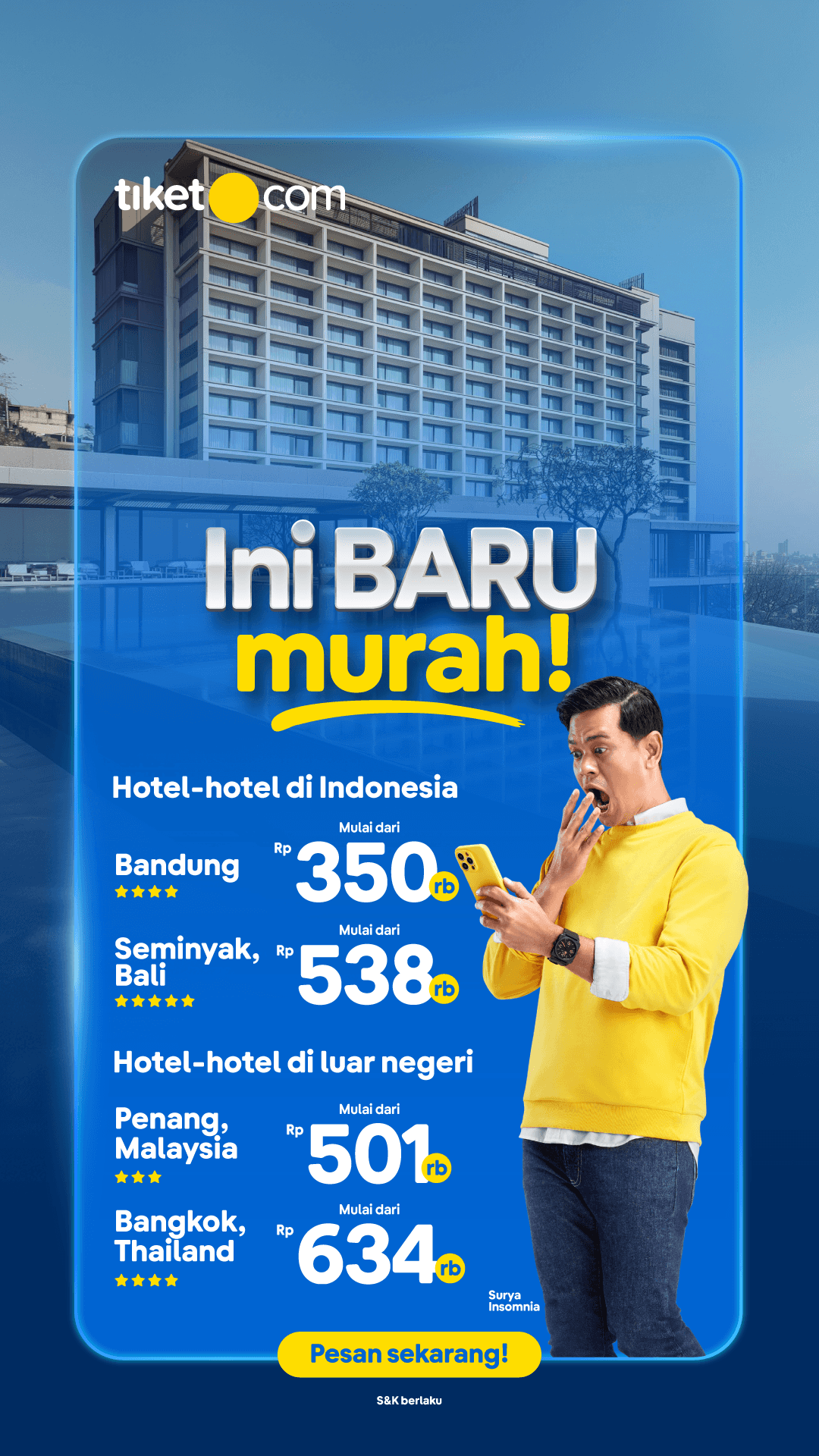 Tiket.com Facebook ad