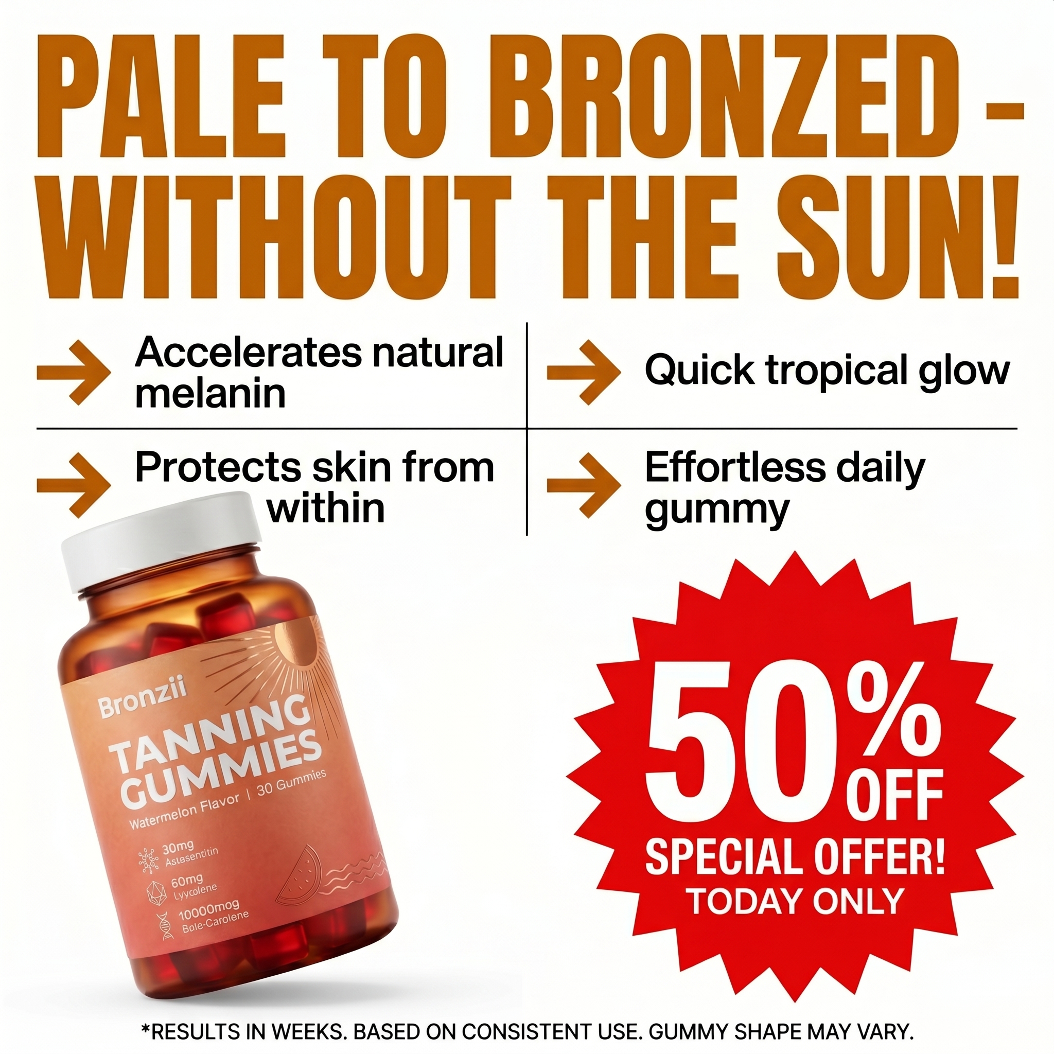 Donna Collins Facebook ad: Glow Naturally