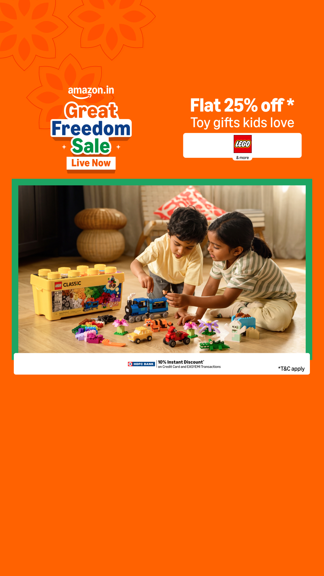 Amazon India Facebook ad