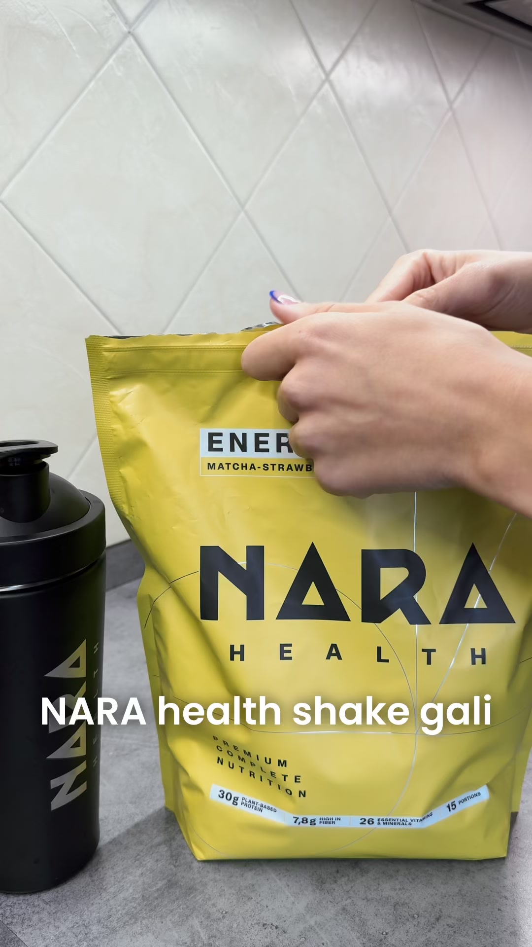 NARA.health Facebook ad: Atgauk energiją be kavos