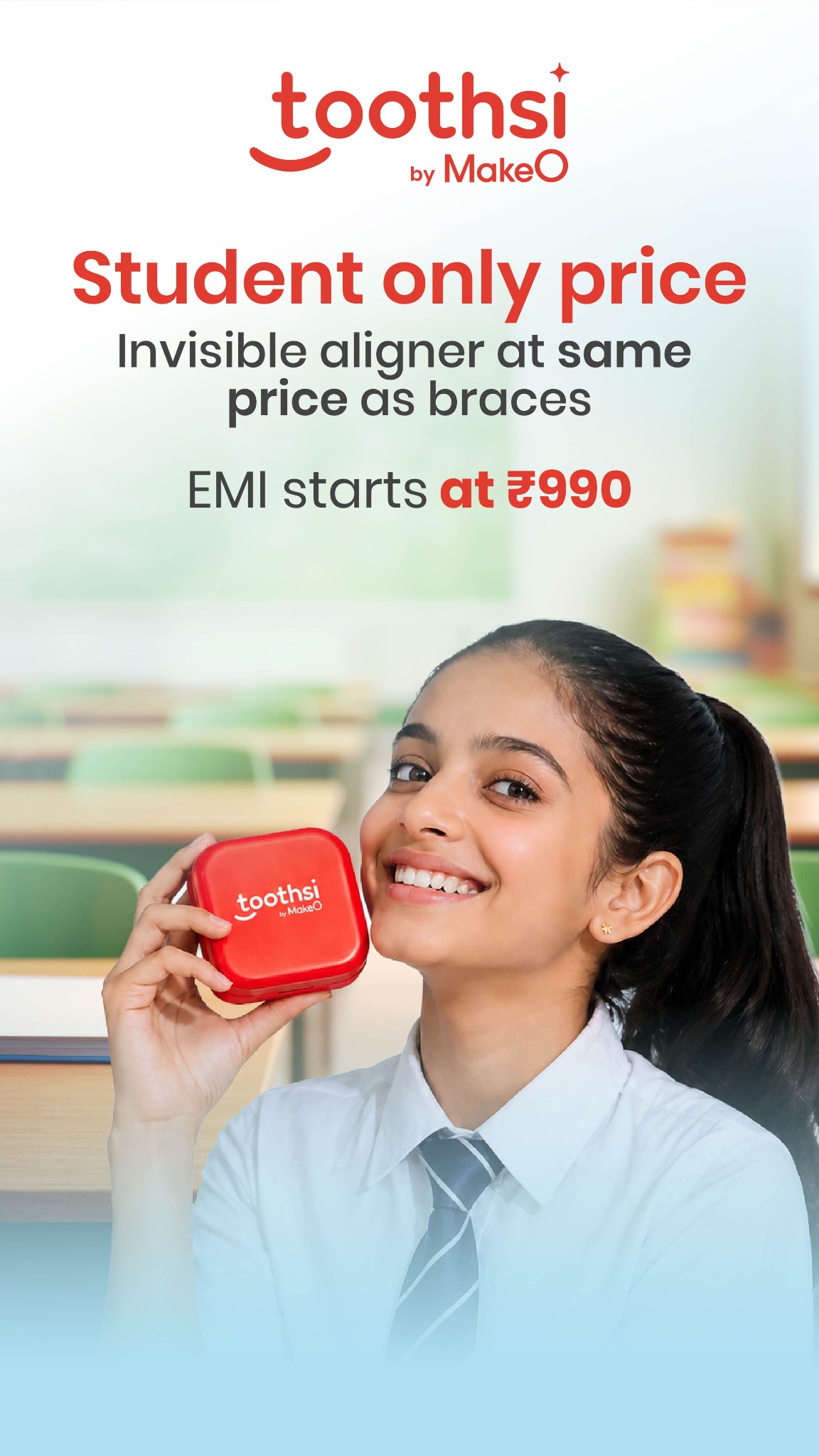 toothsi by makeO Facebook ad from Aug 4, 2026