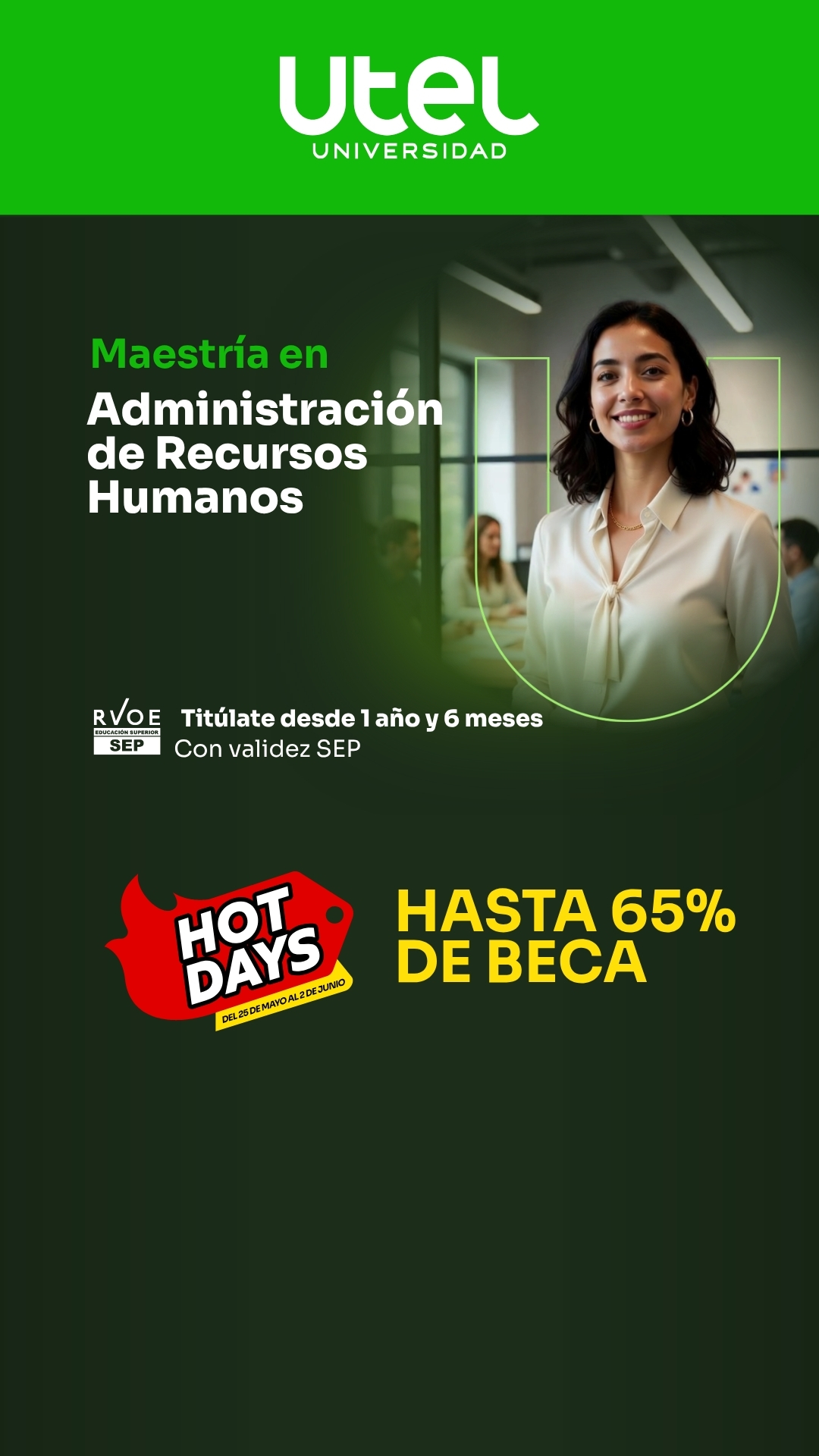 Utel Universidad Facebook ad