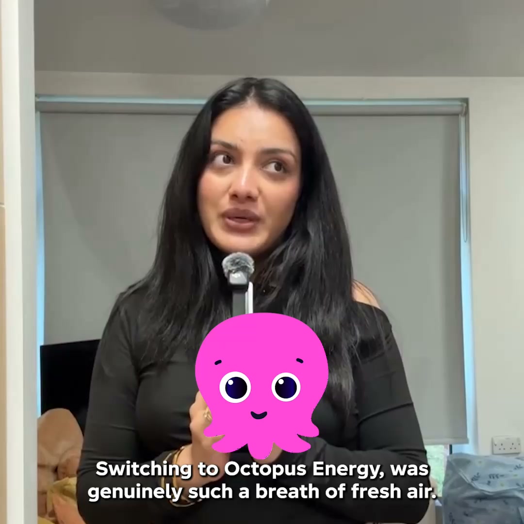 Octopus Energy Facebook ad: Get a quote today