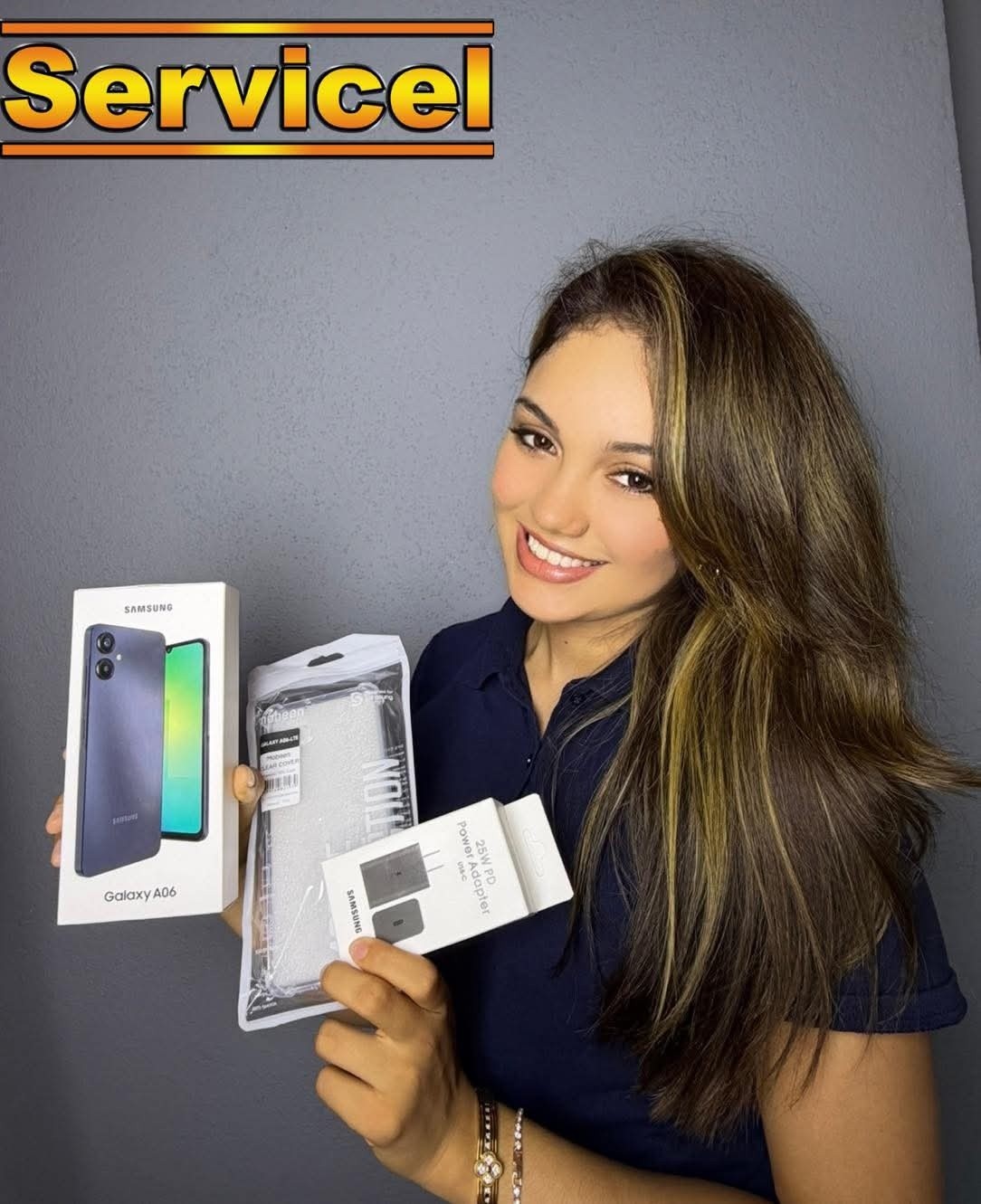 Servicel Facebook ad: GALAXY A06 GRANDES FUNCIONES, PEQUEÑA INVERSIÓN