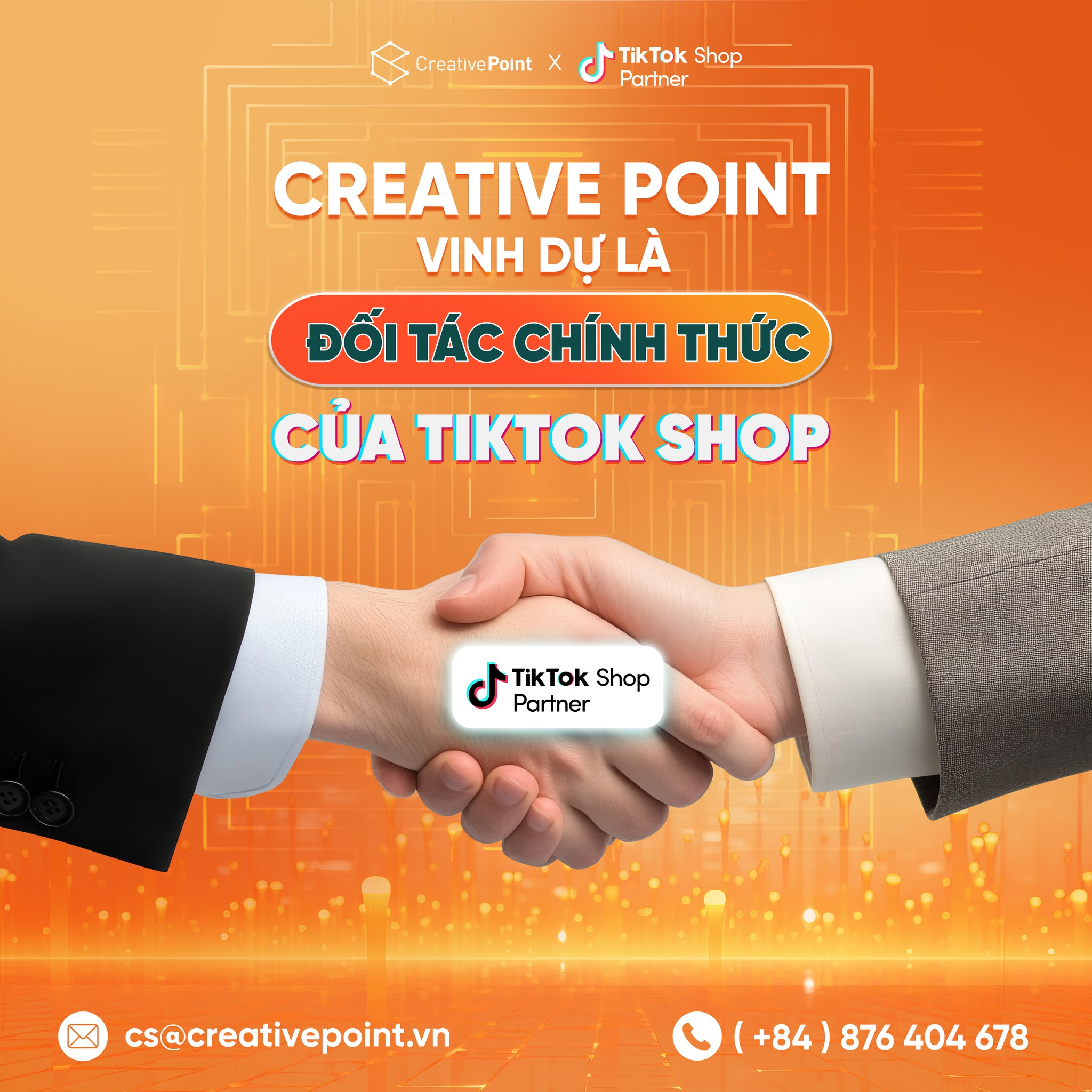 Creative Point - Marketing Solution Agency Facebook ad: CREATIVE POINT TRỞ THÀNH ĐỐI TÁC CỦA TIKTOK…
