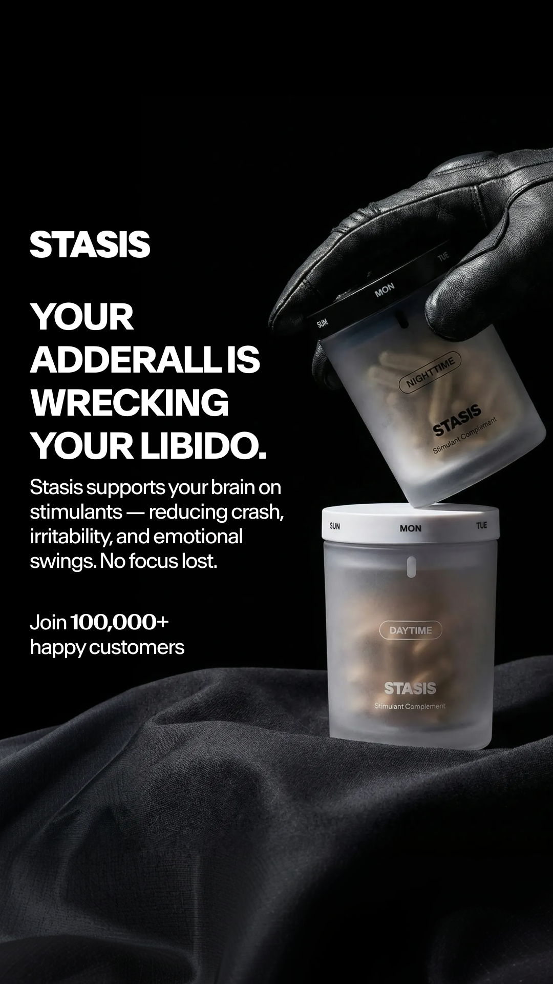 Stasis Facebook ad