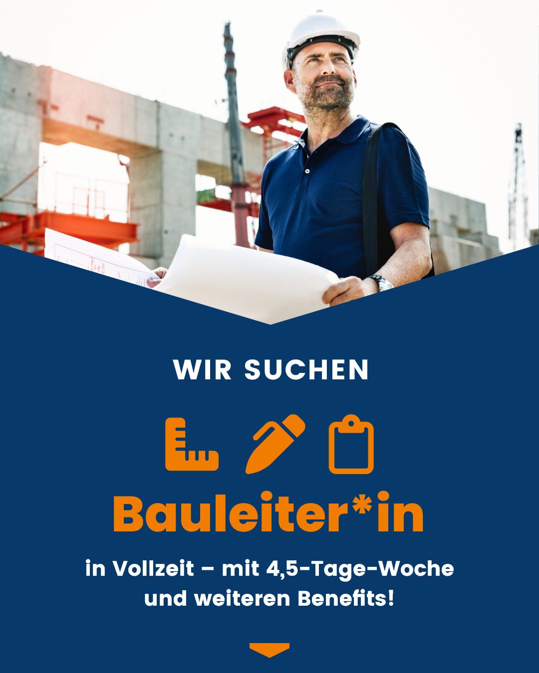 Weber Bau GmbH Facebook ad: Karriere, Weber Bau GmbH